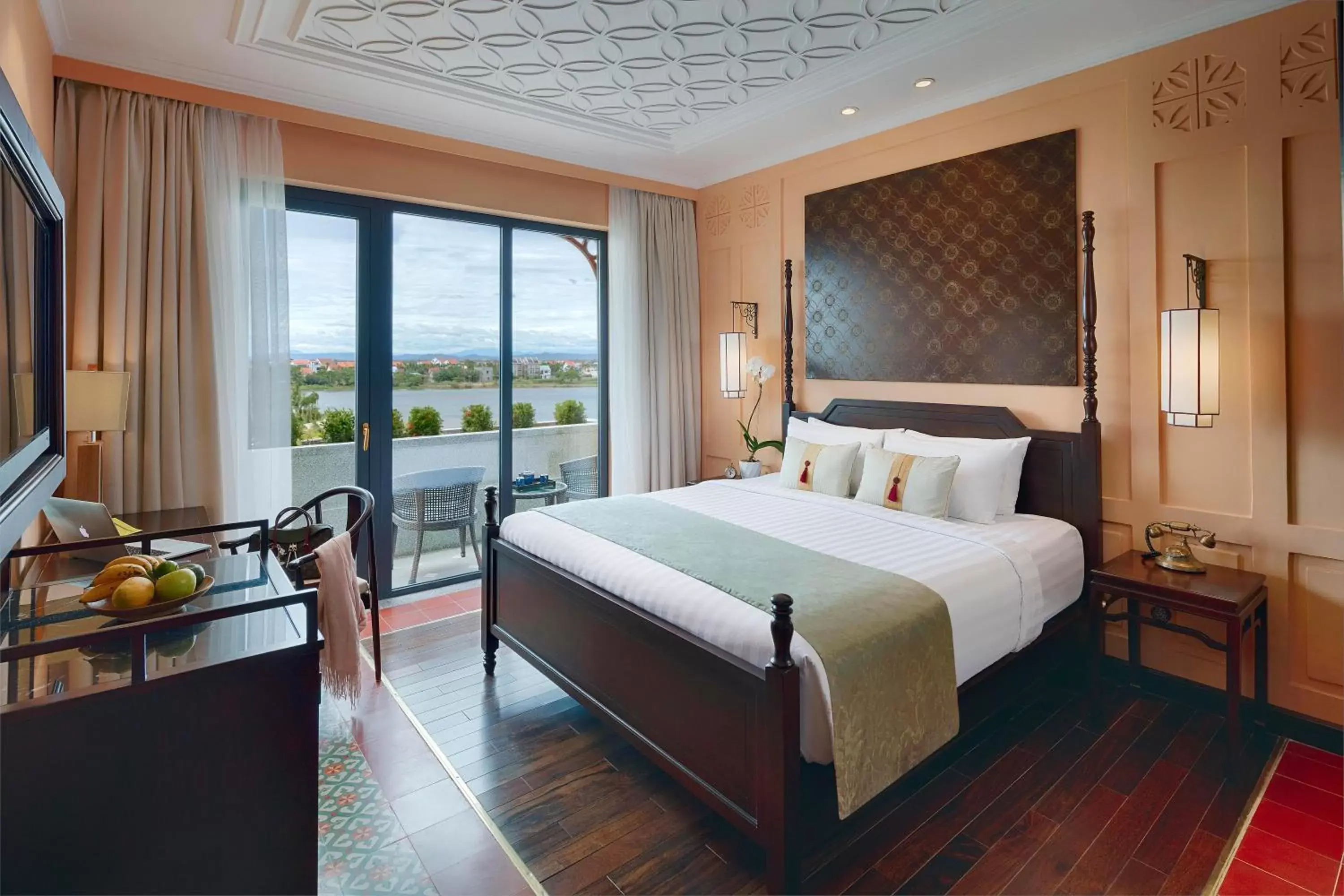 Bedroom, Bed in Little Riverside Hoi An . A Luxury Hotel & Spa Bedroom, Bed in Little Riverside Hoi An . A Luxury Hotel & Spa