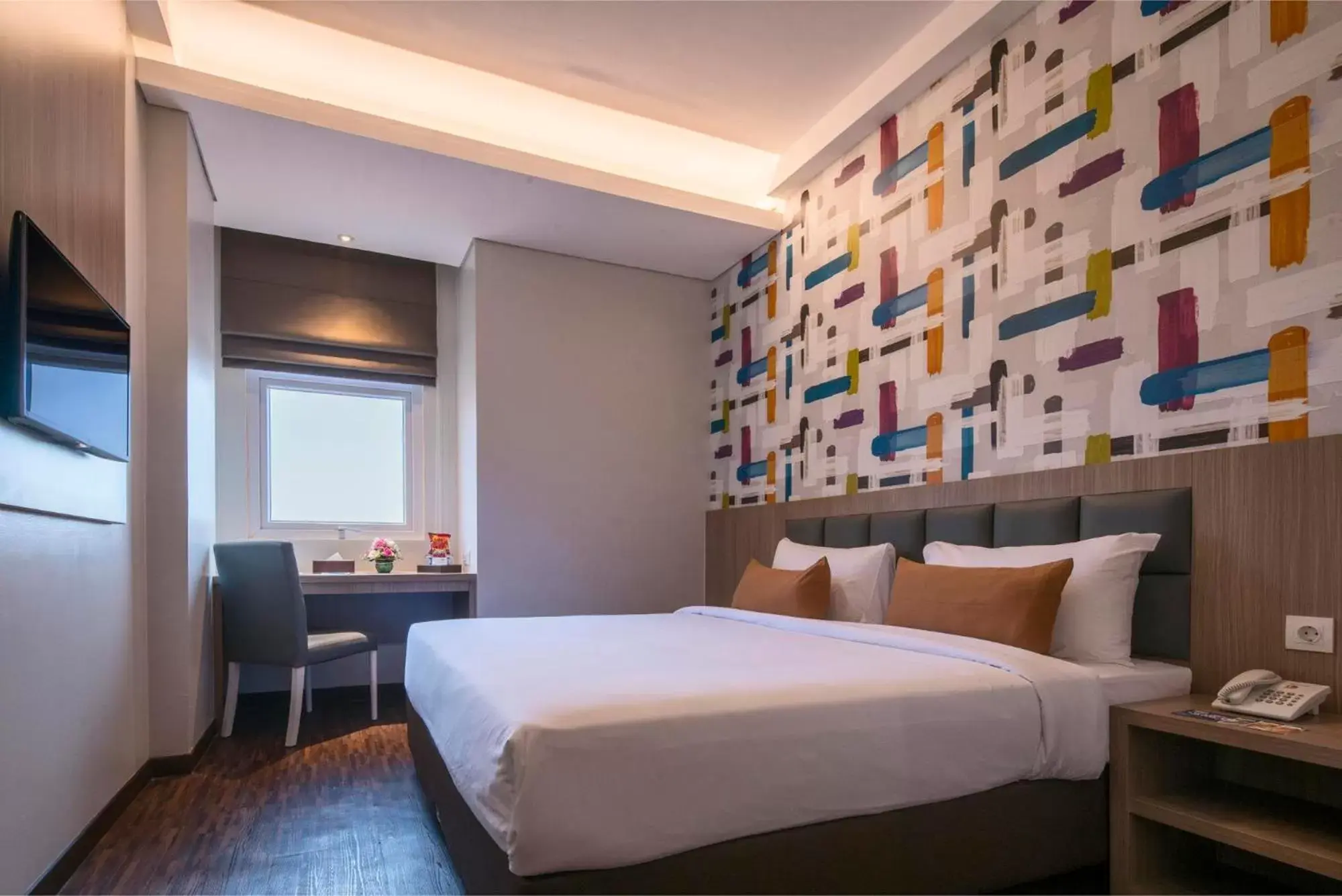 Bedroom, Bed in Hotel 88 ITC Fatmawati Jakarta By WH