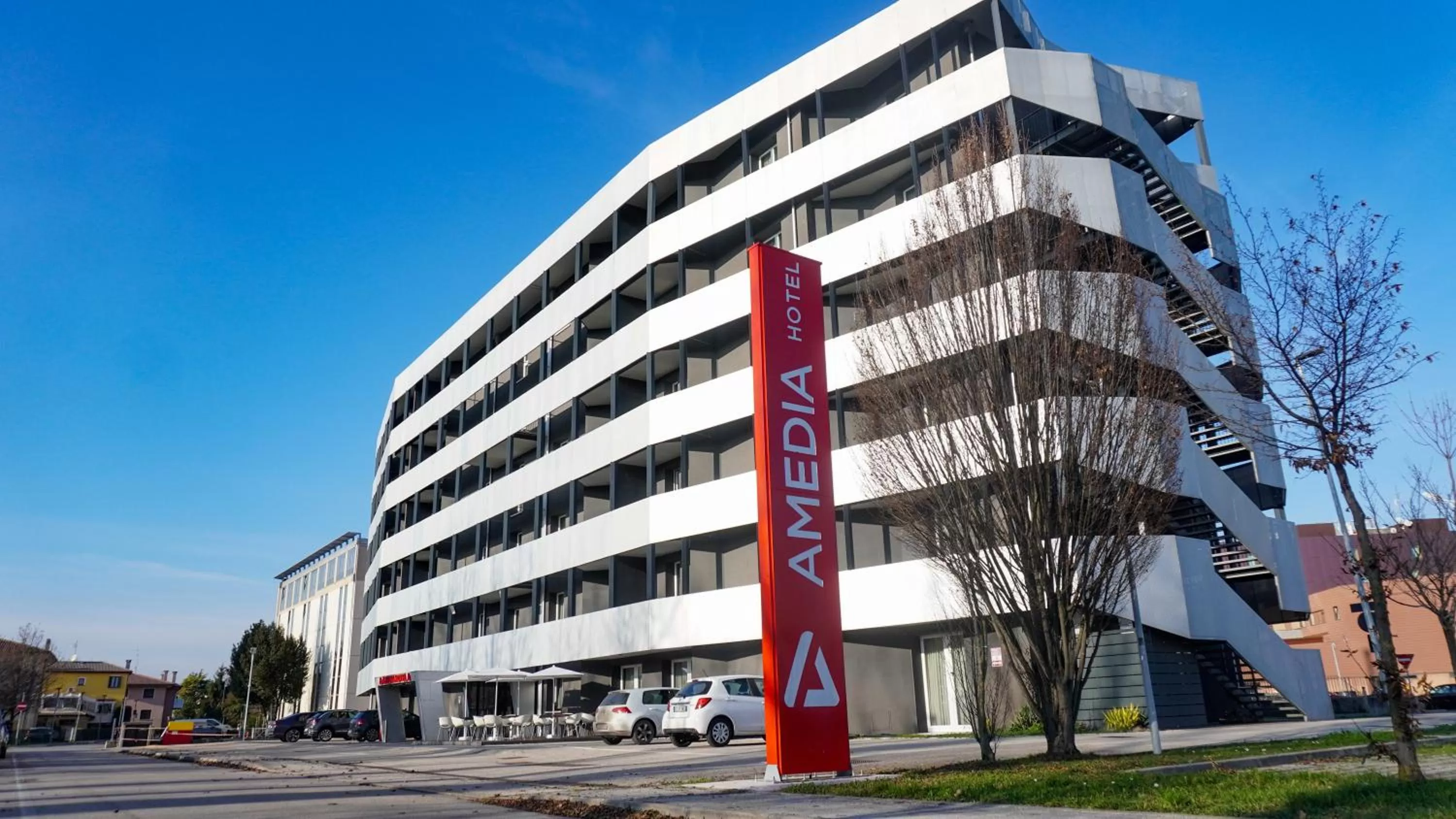 Facade/entrance, Property Building in AMEDIA Hotel