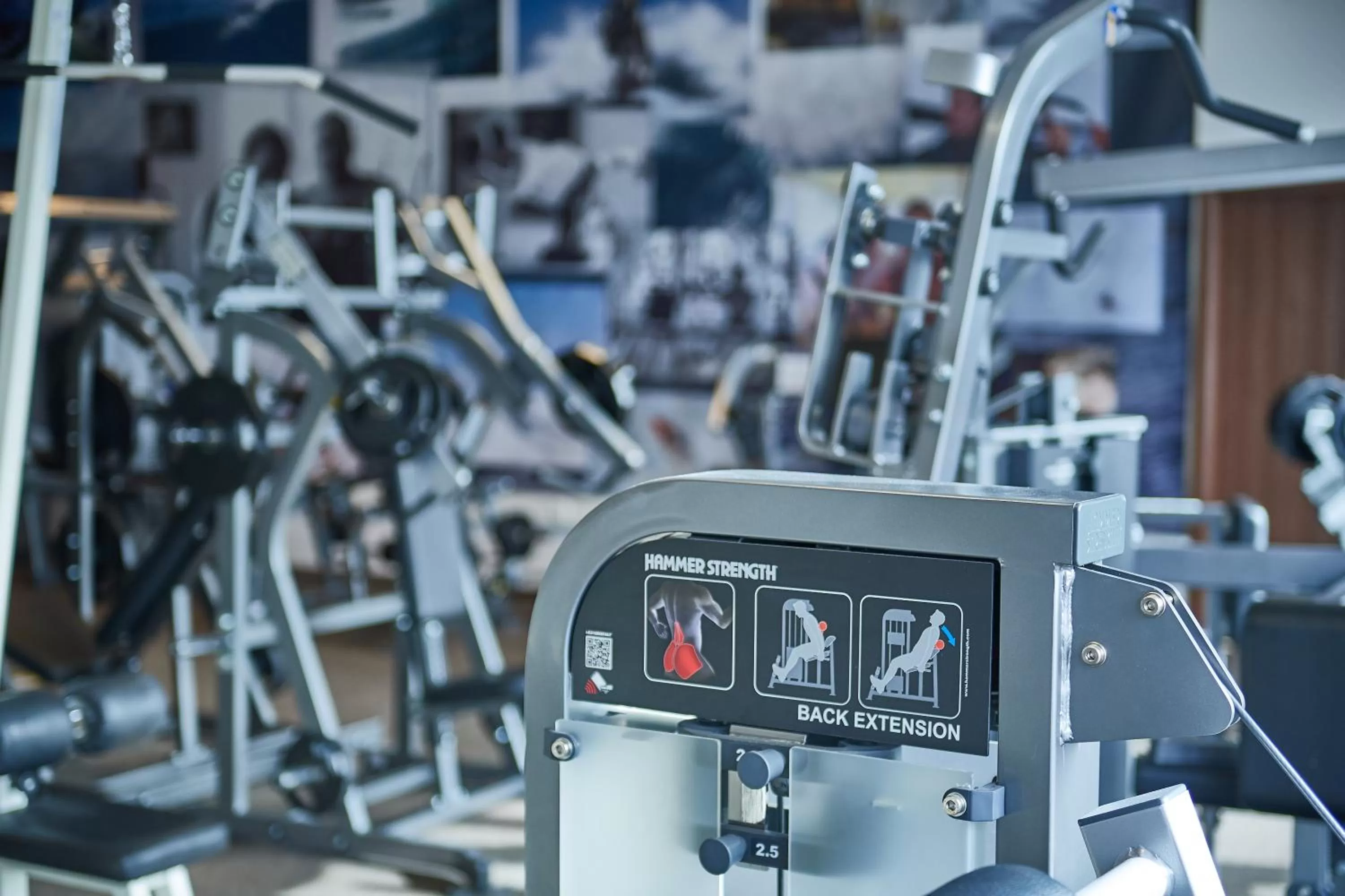 Fitness centre/facilities in 24Seven Hotel Schwabach