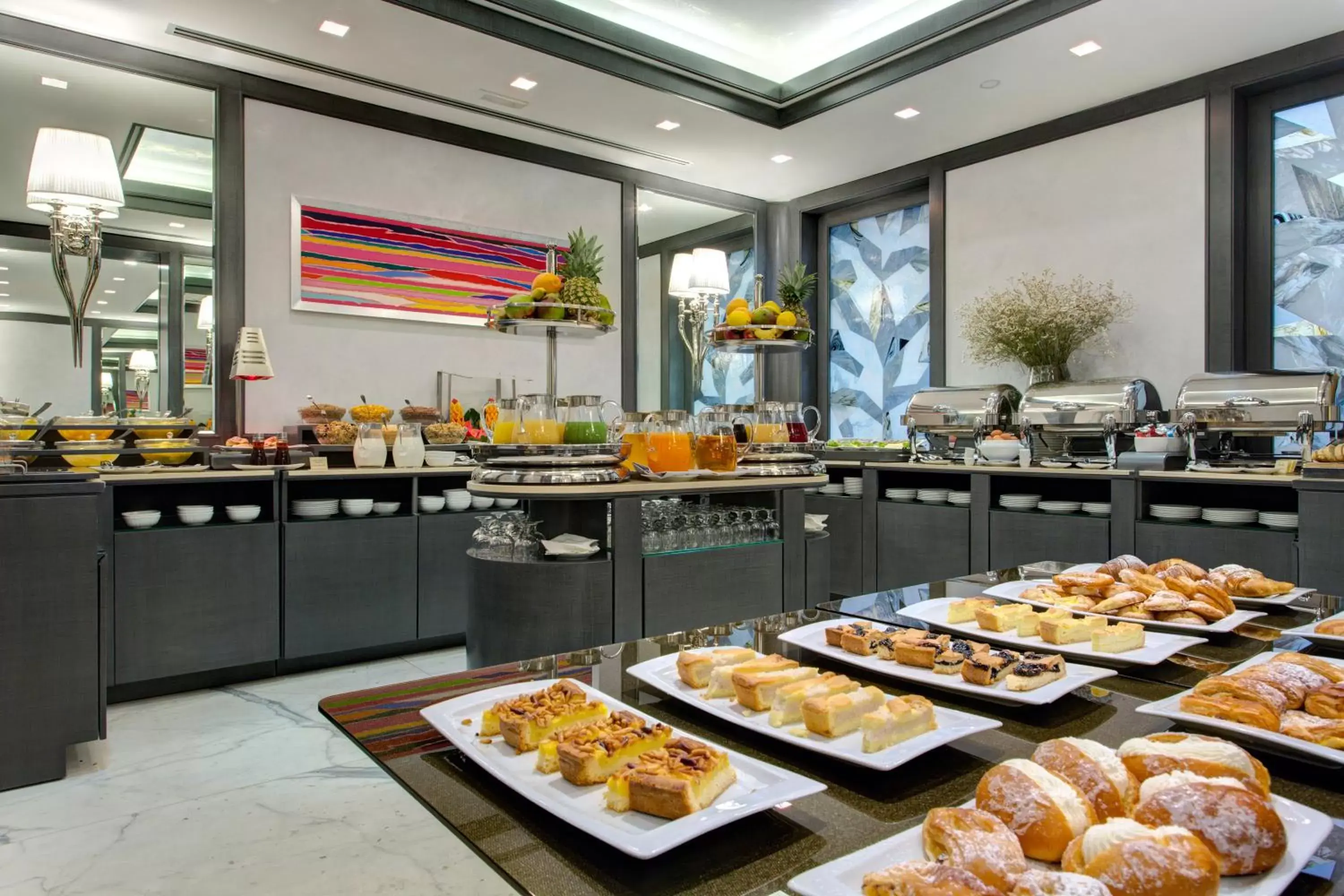 Buffet breakfast, Restaurant/Places to Eat in Hotel Artemide