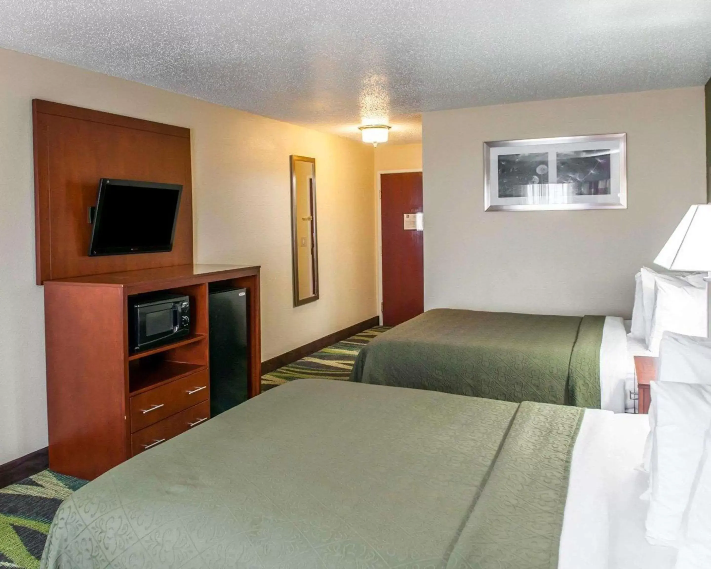 Photo of the whole room, Bed in Quality Inn & Suites South Bend Airport