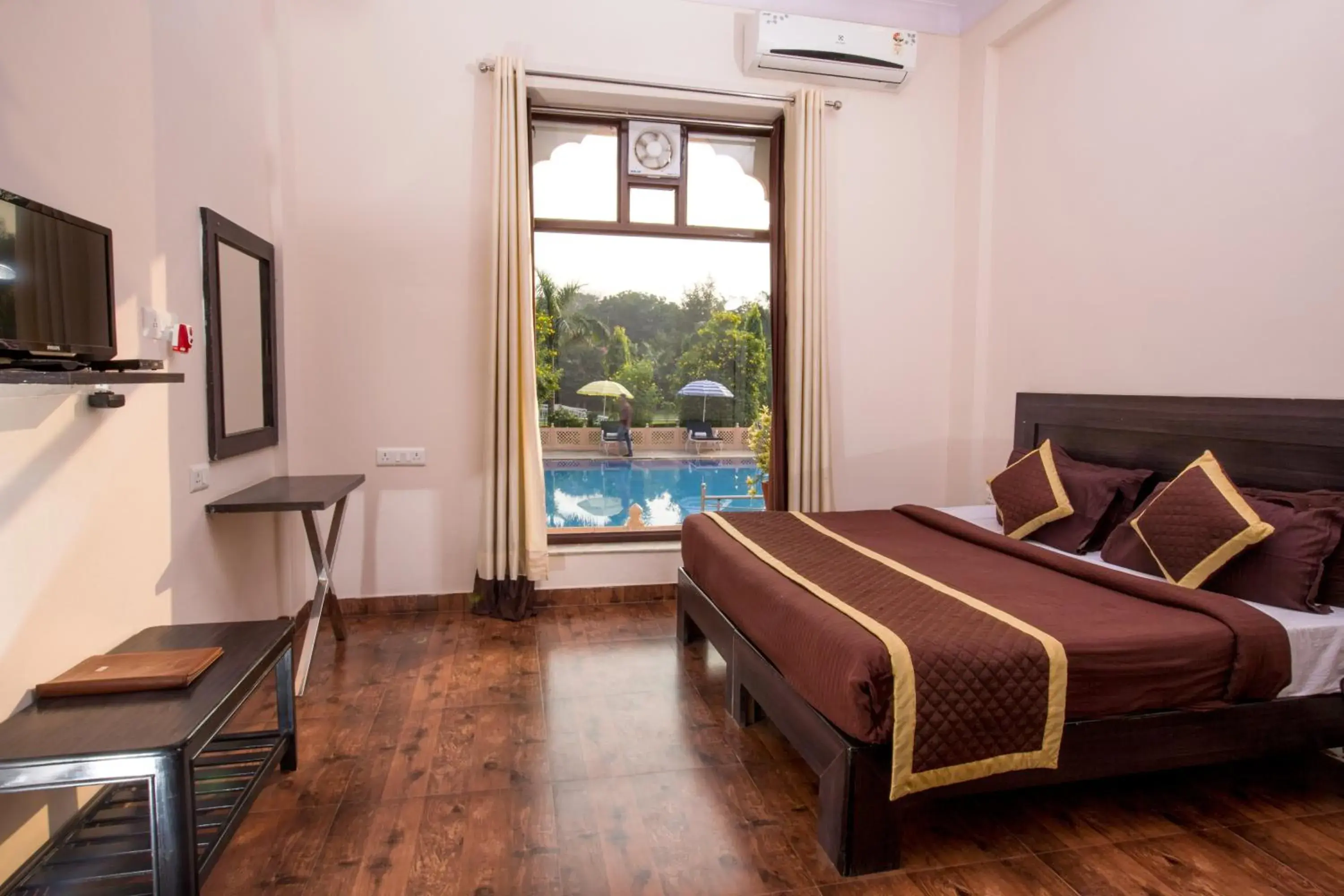 Bedroom in Ranthambhore National Resort