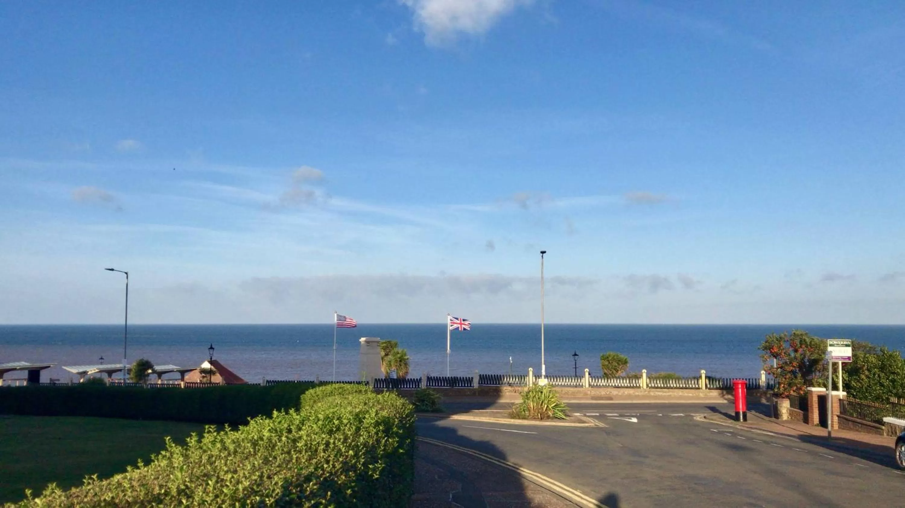 Sea view in The Golden Lion Hotel