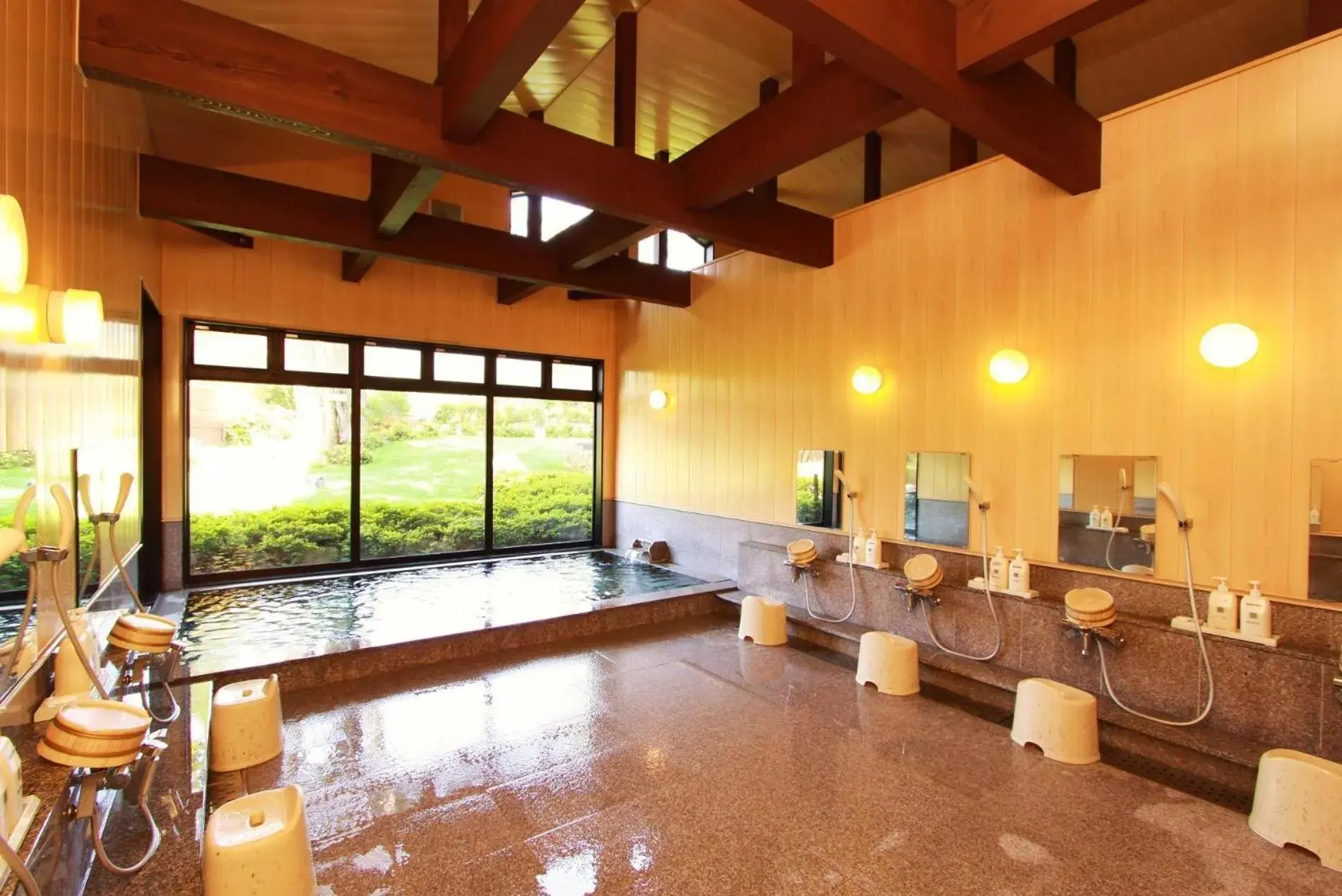 Hot Spring Bath in Hotel Hakuba