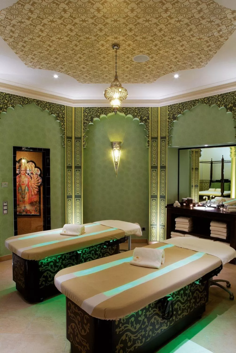 Spa and wellness centre/facilities, Bed in Sieben Welten Hotel & Spa Resort