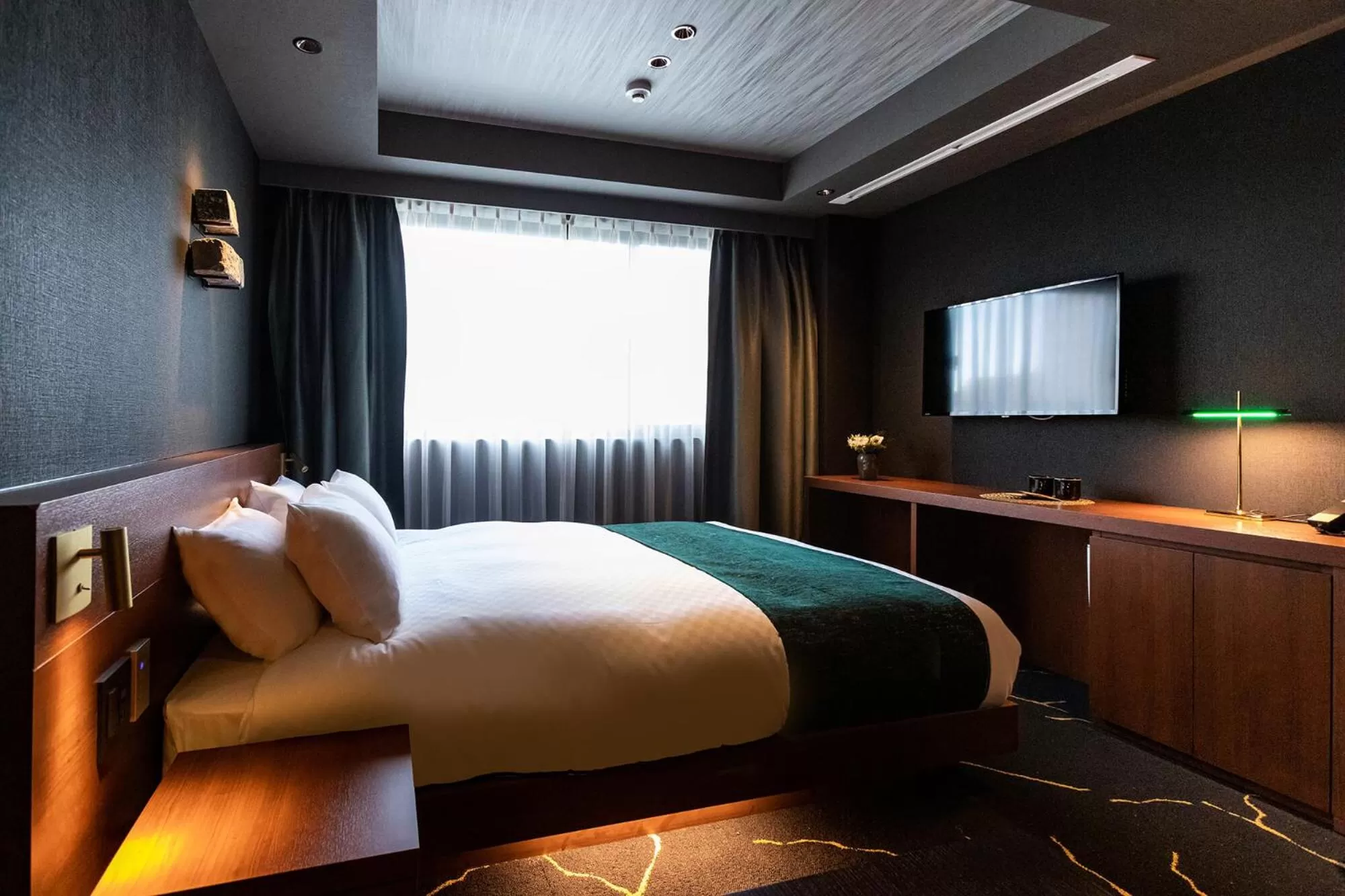 Bed in THE MACHIYA EBISUYA