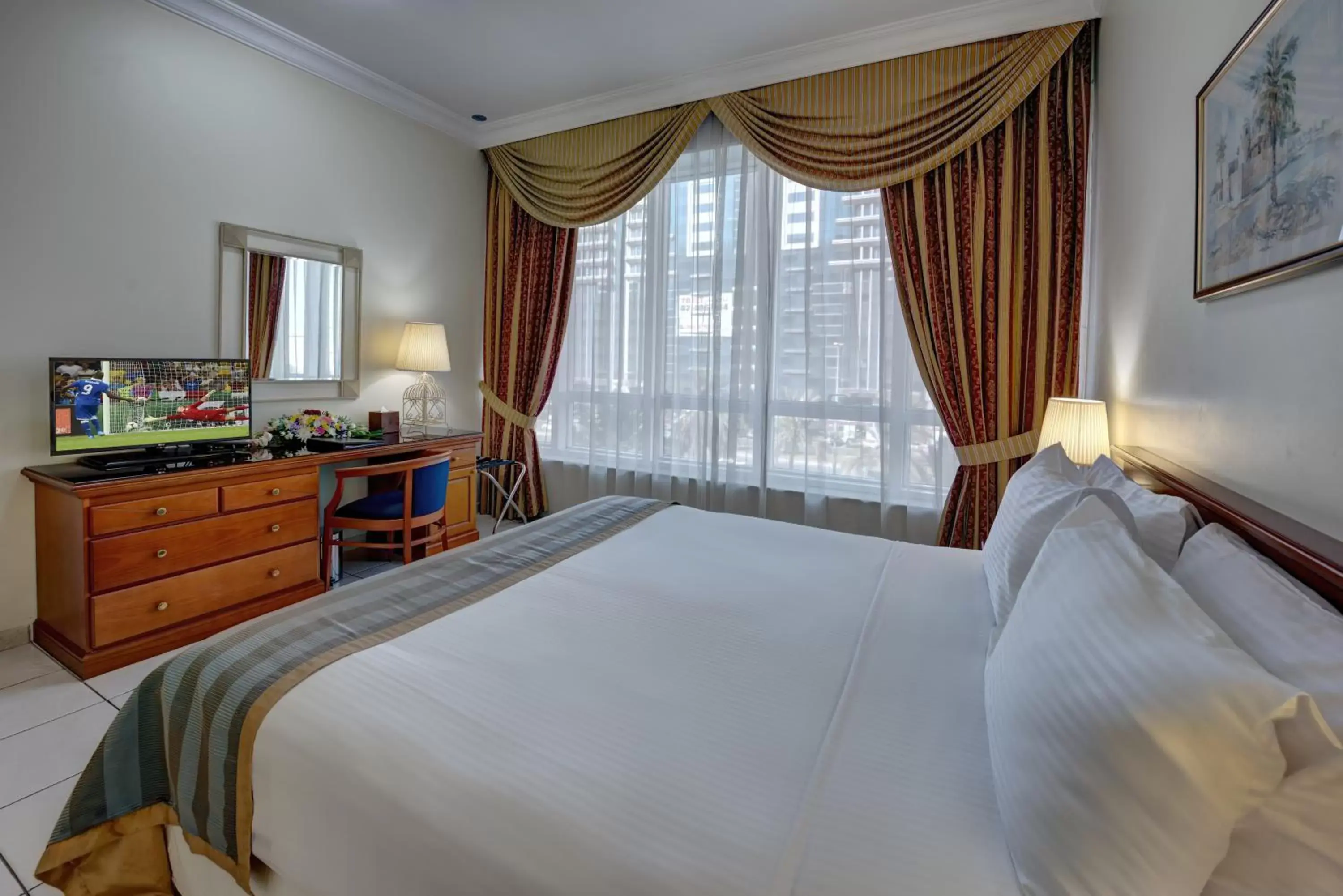 Bed in Al Nakheel Hotel Apartments Abu Dhabi