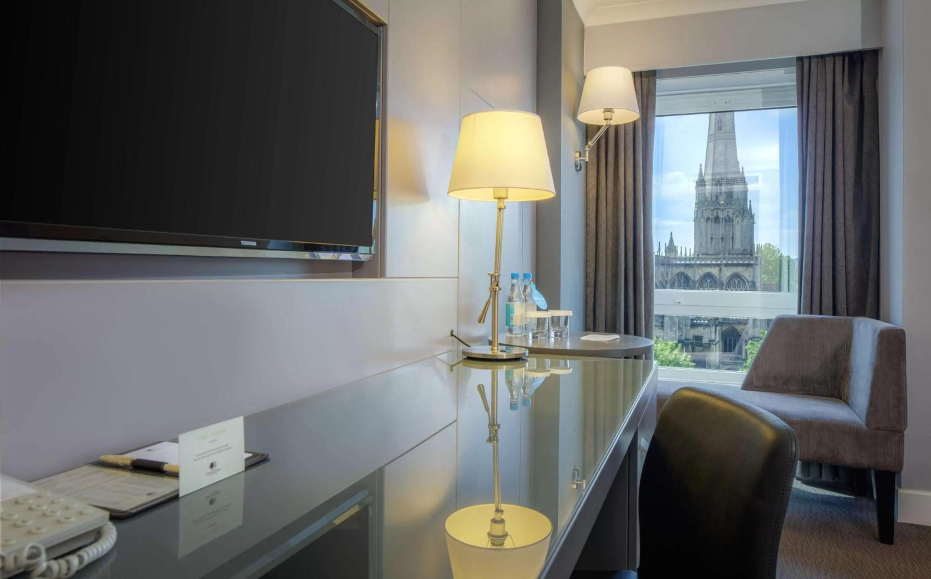 Bedroom in DoubleTree by Hilton Bristol City Centre