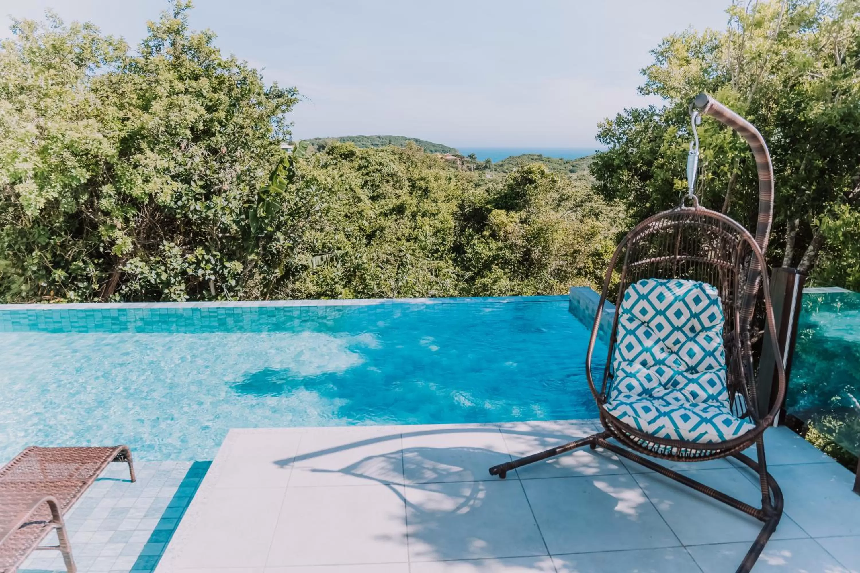 Swimming pool in Pousada Peninsula de Buzios