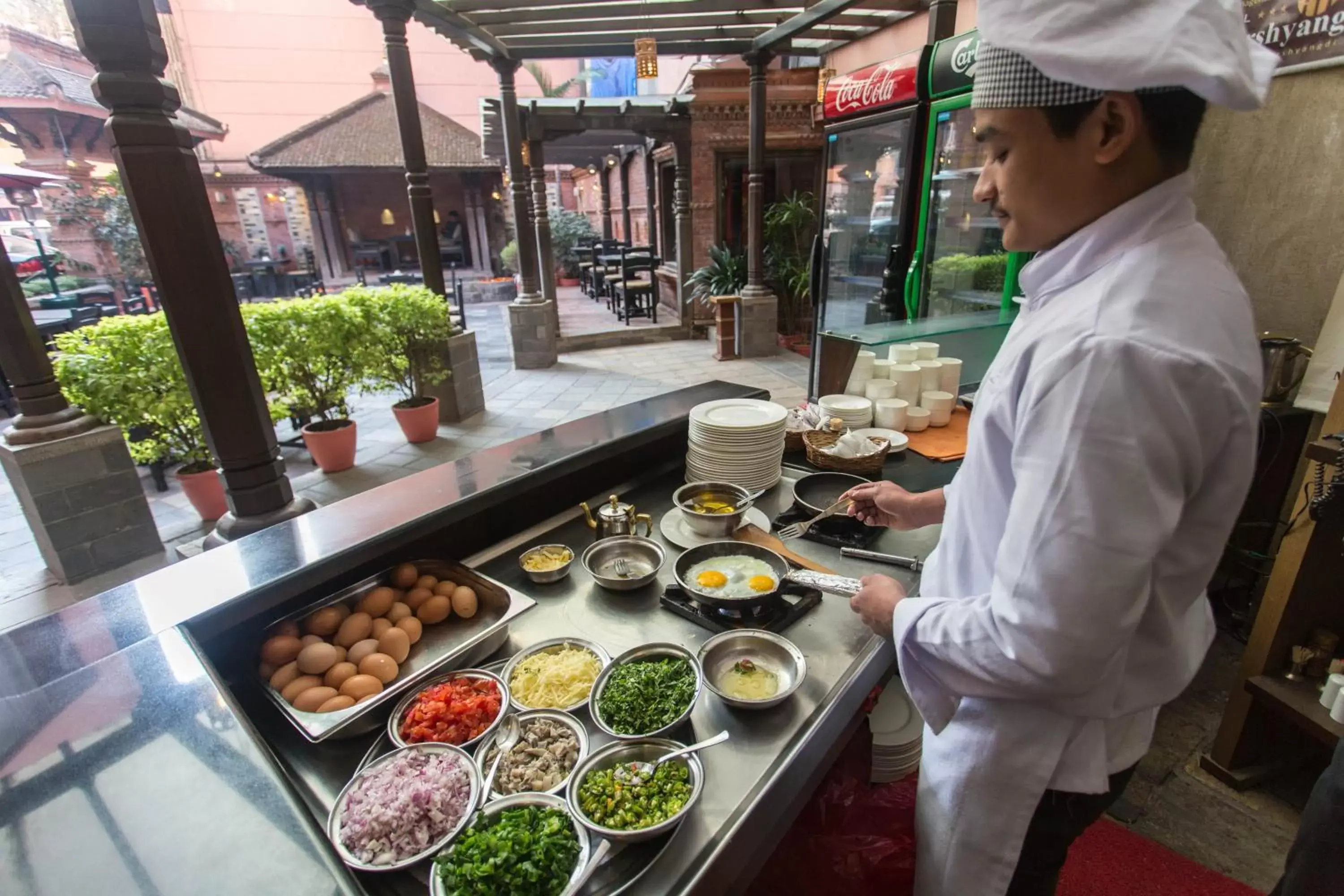 Food in Hotel Marshyangdi