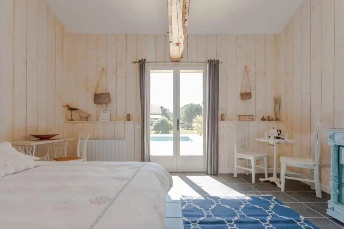 Bed in Domaine de la grange