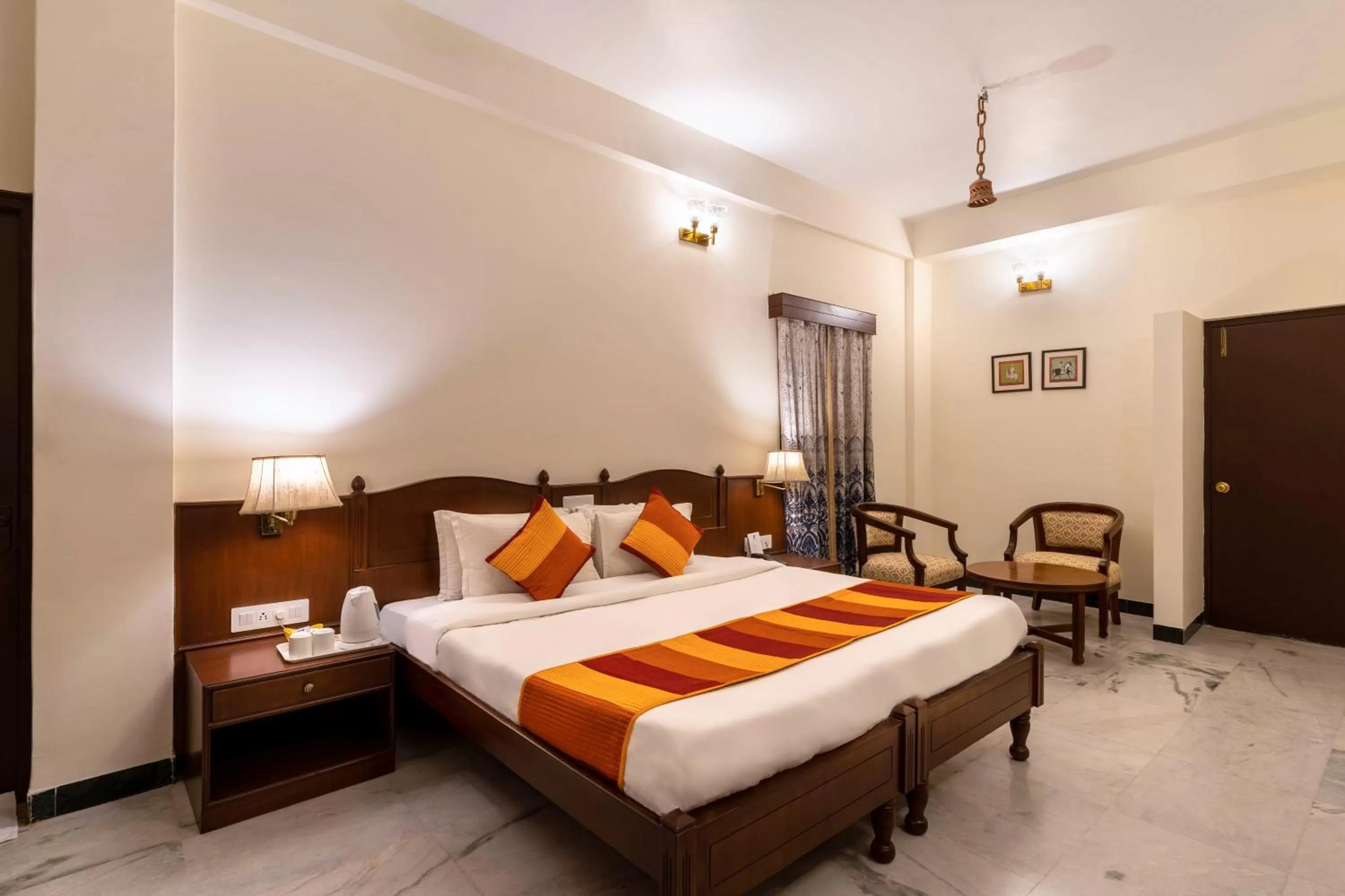 Bedroom, Bed in Sarovar - Lake Facing Boutique Hotel On Lake Pichola