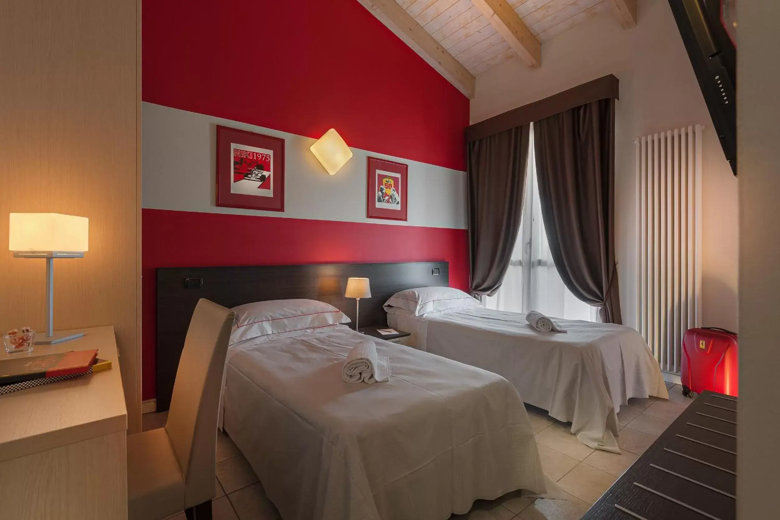 Bed in Hotel Maranello Village