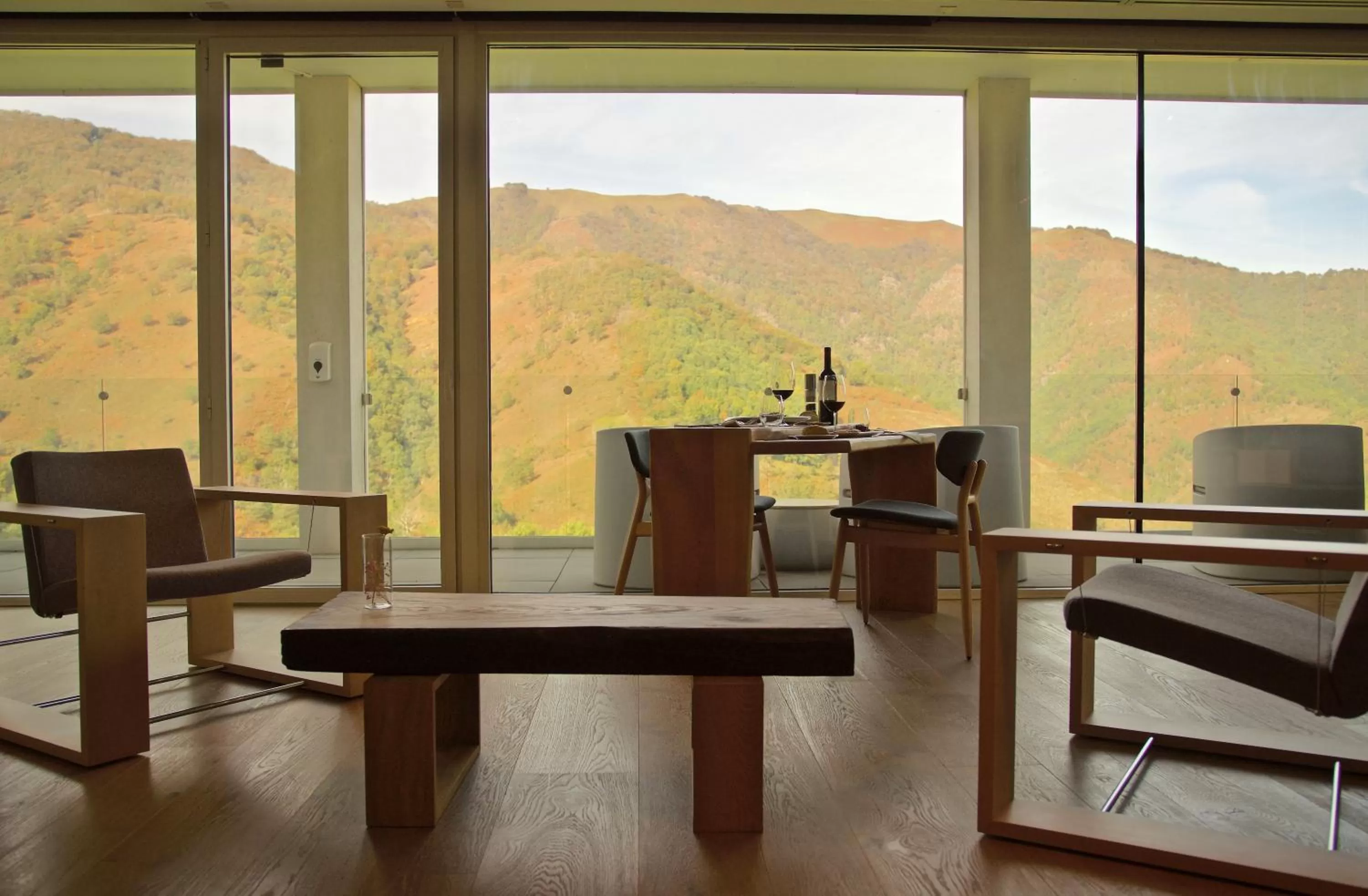 Restaurant/places to eat, Mountain View in Arantza Hotela- Adults Only