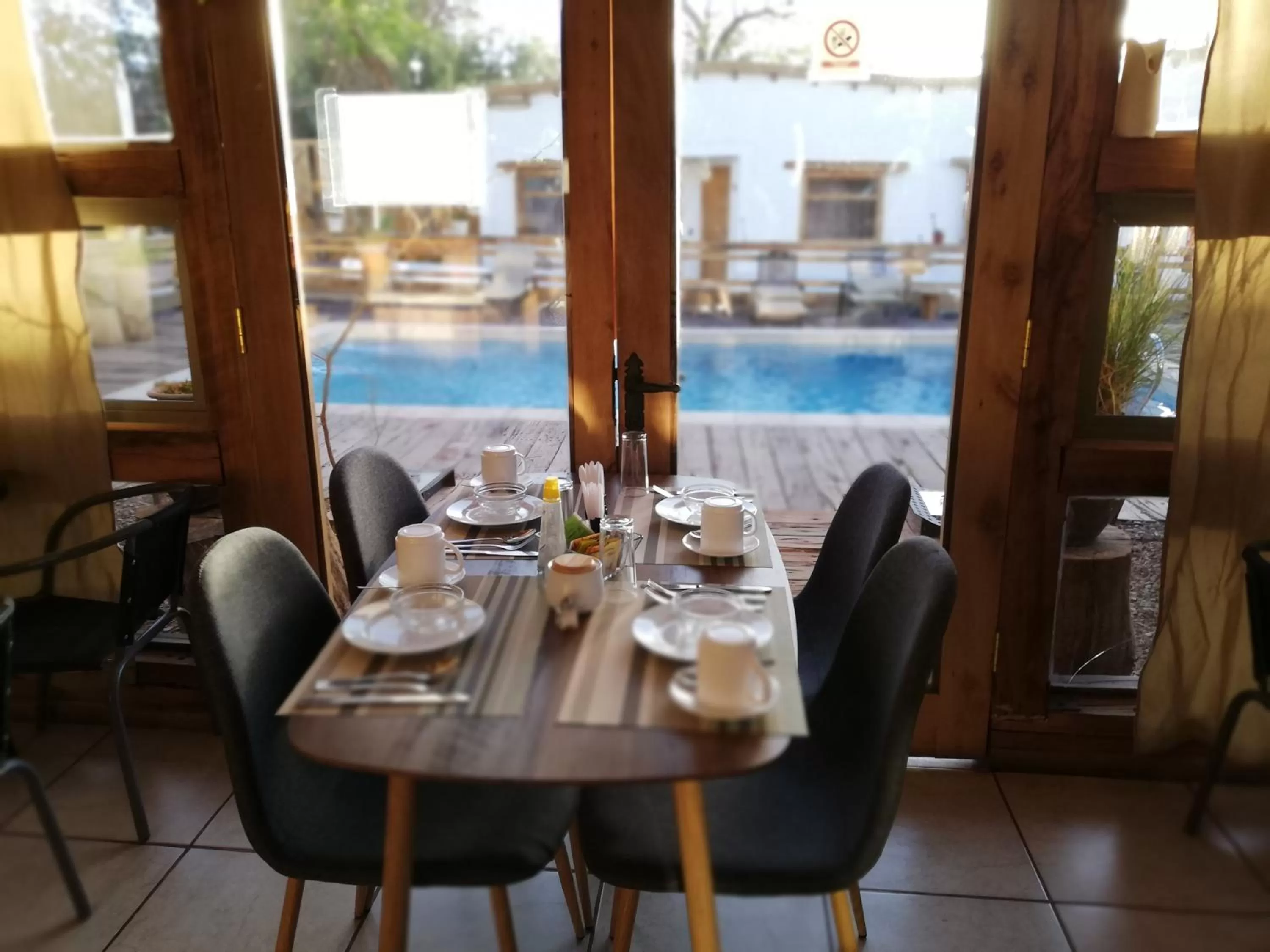 Dining area in Hotel La Cochera