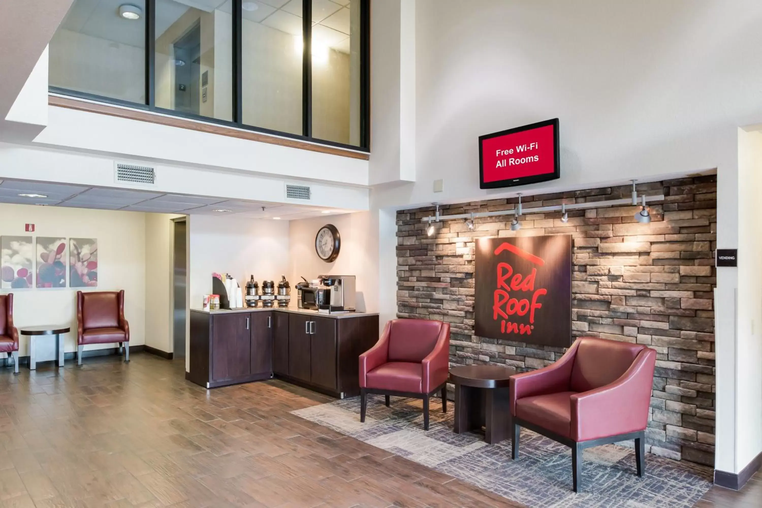 Lobby or reception in Red Roof Inn Laredo Lobby or reception in Red Roof Inn Laredo