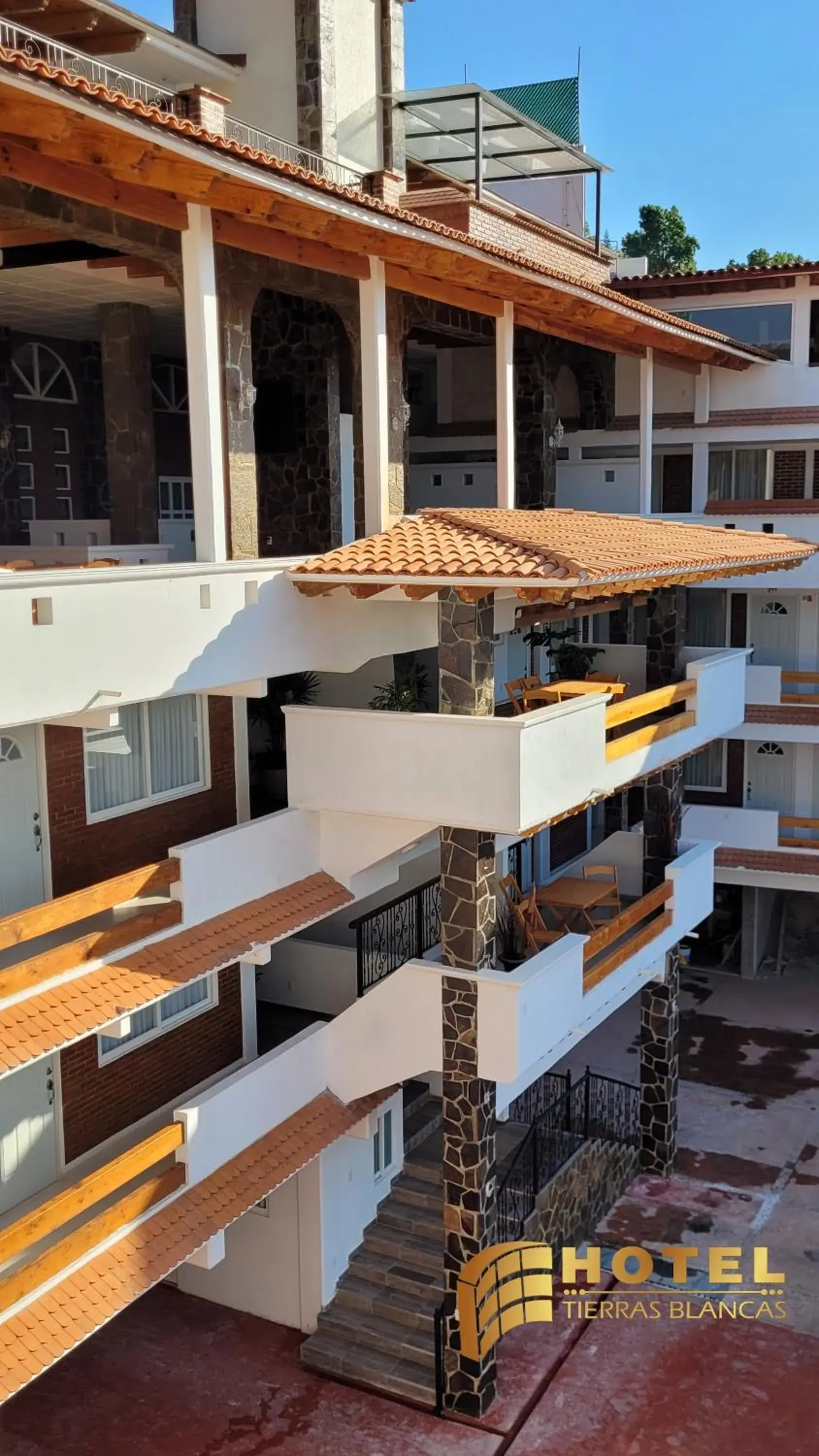 Balcony/Terrace in Hotel Tierras Blancas
