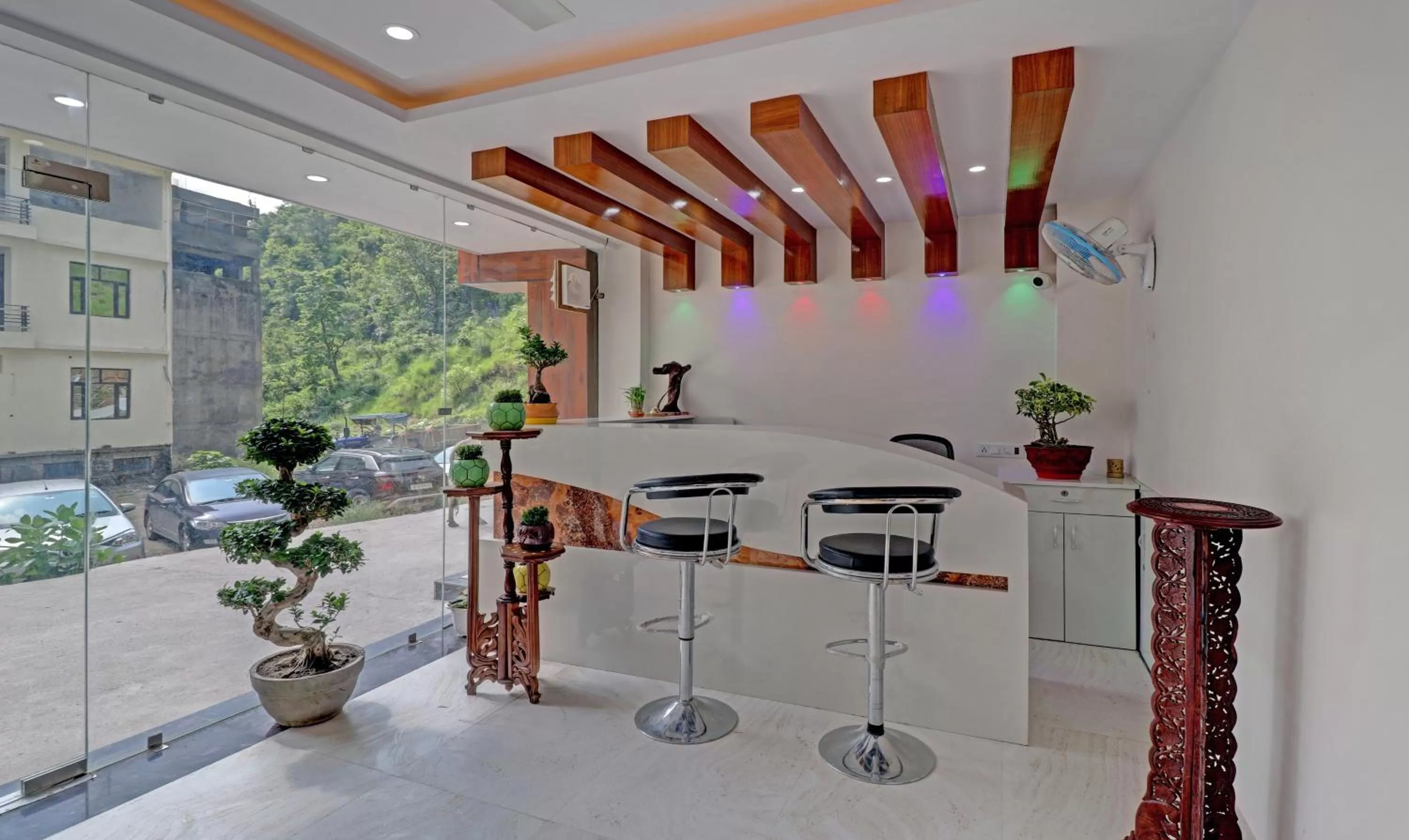 Lobby or reception in Hotel Hidden Delight Rishikesh