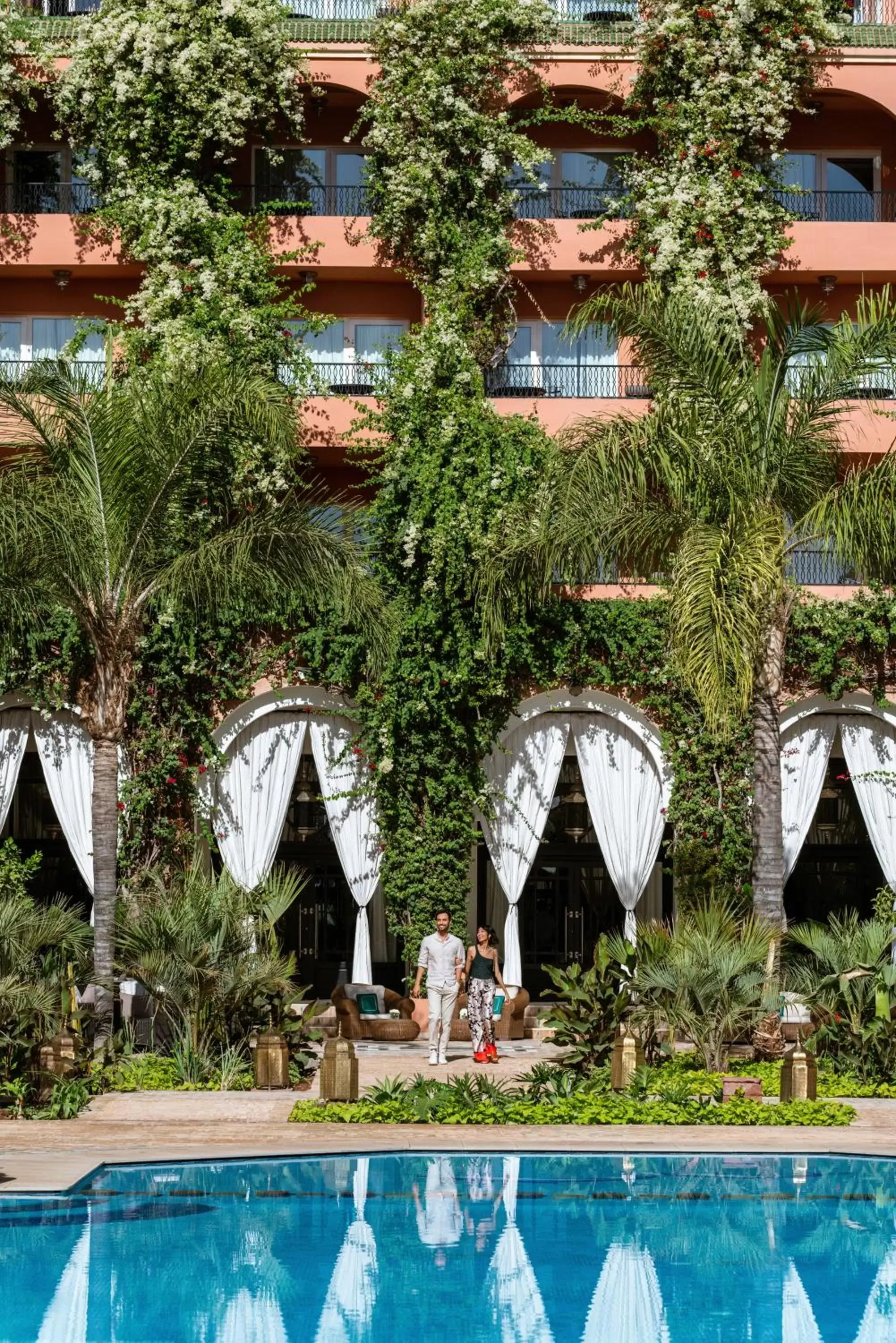 Swimming Pool in Sofitel Marrakech Lounge and Spa