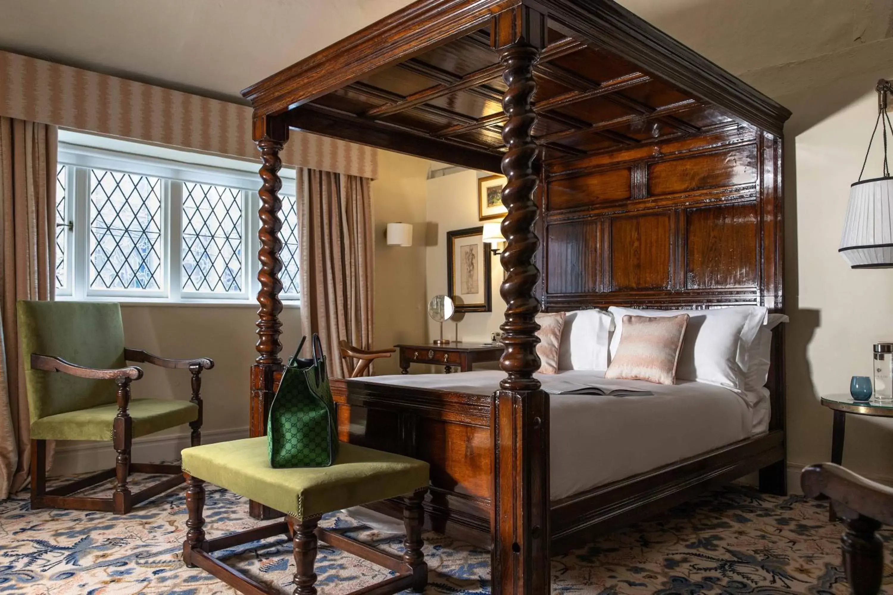 Bed in The Relais Henley