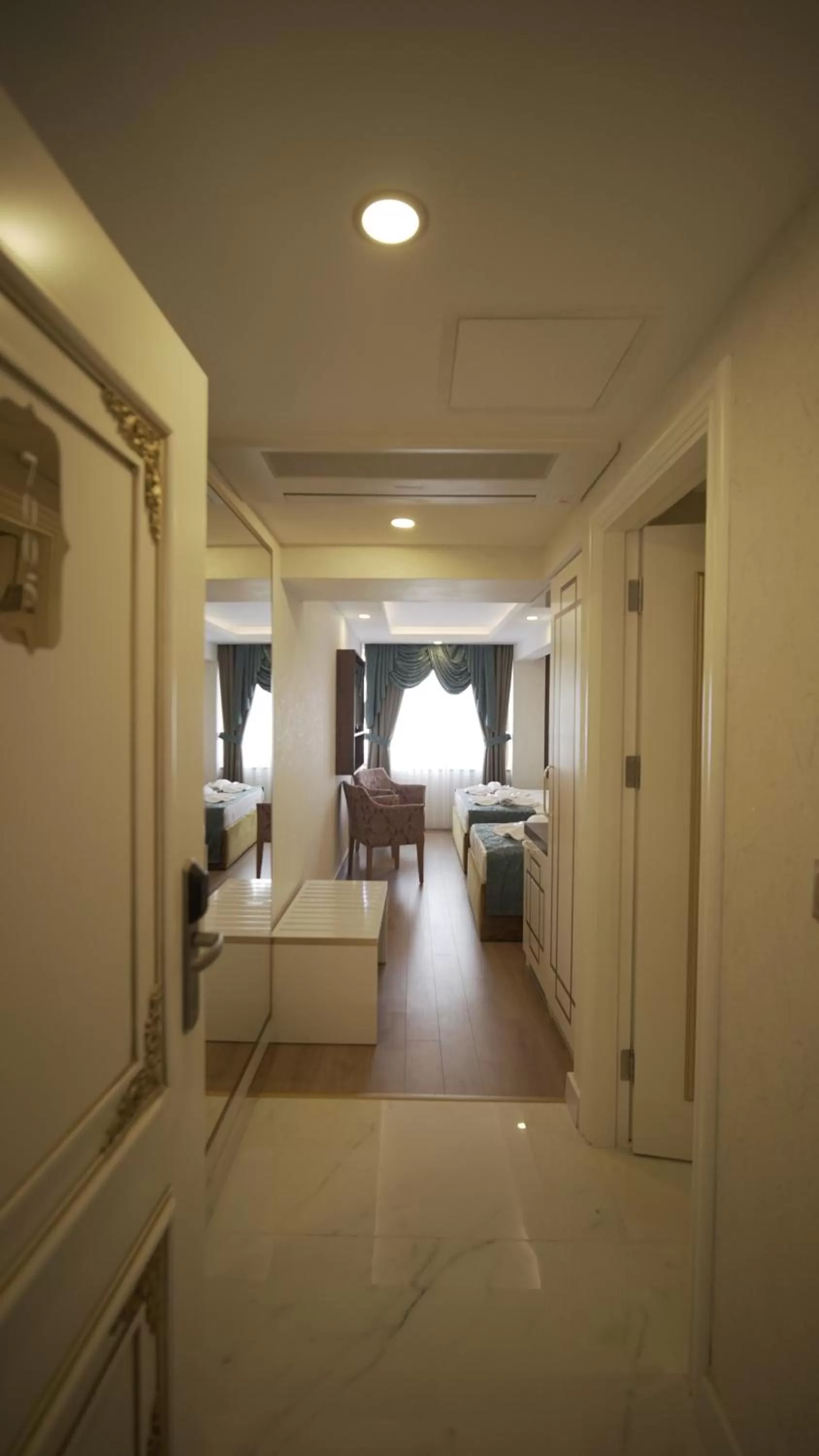 Bed in Burj Al Istanbul