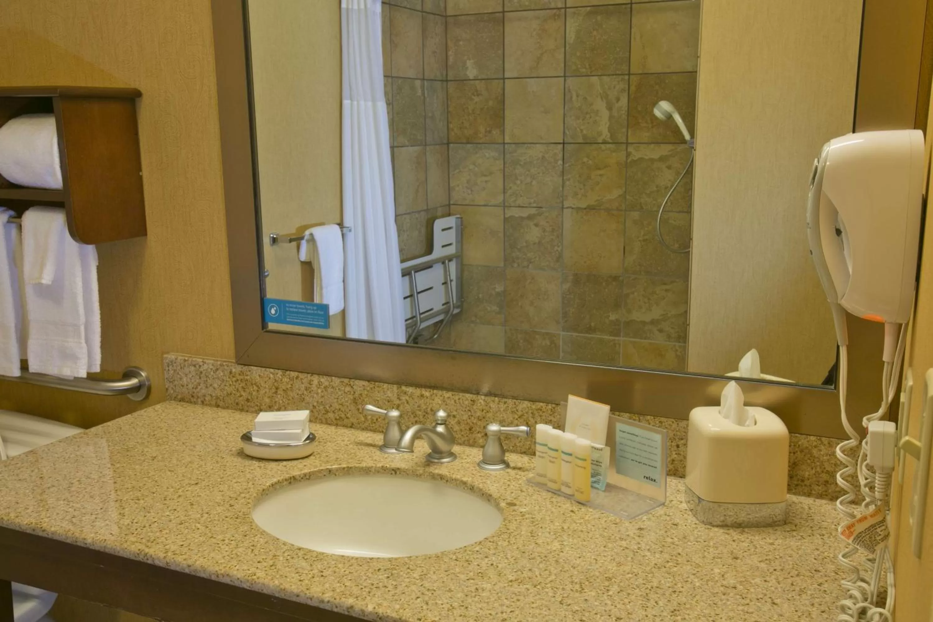 Bathroom in Hampton Inn & Suites Wiggins
