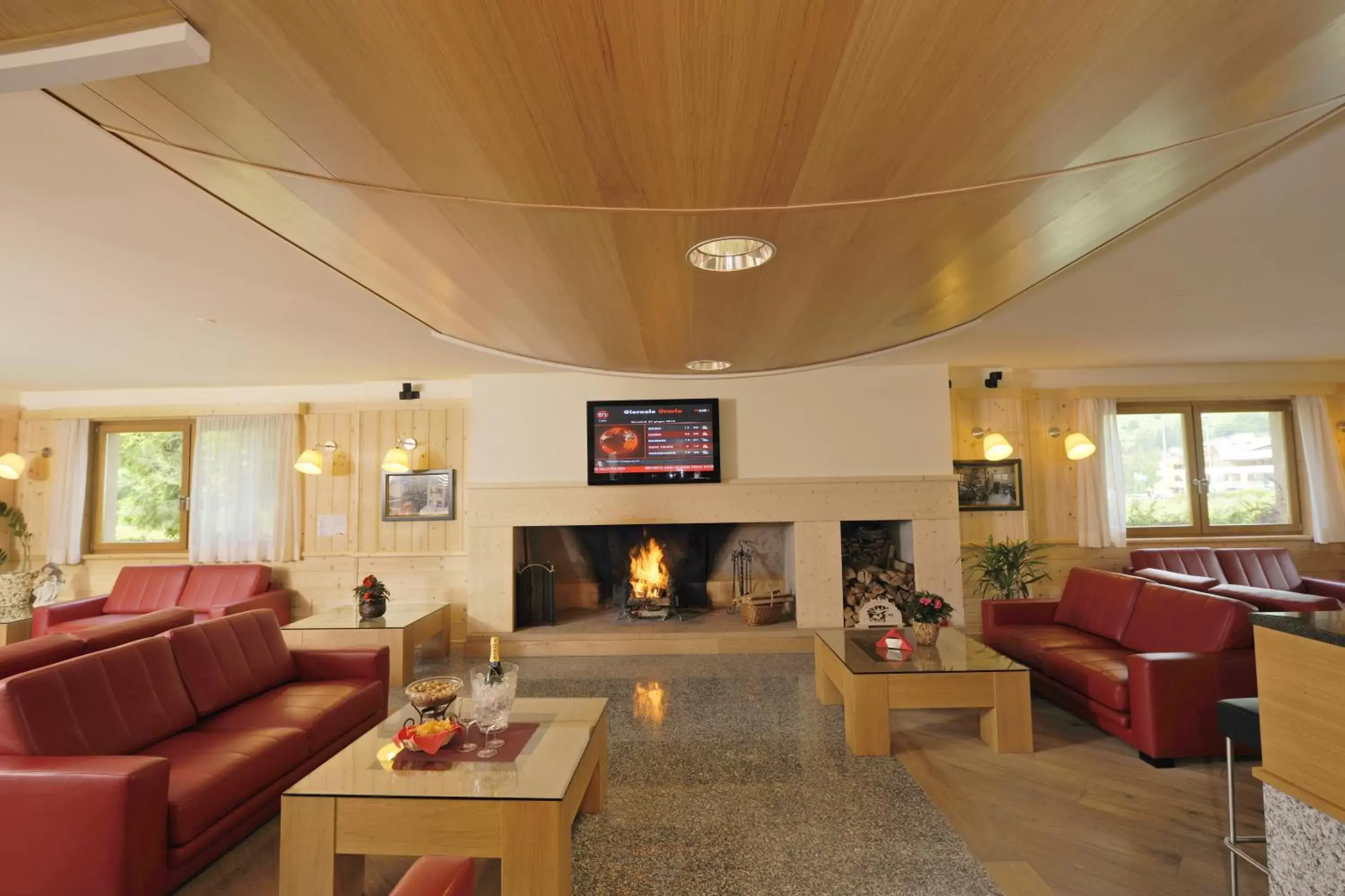 Lounge or bar, Seating Area in Hotel Garni Pegrà