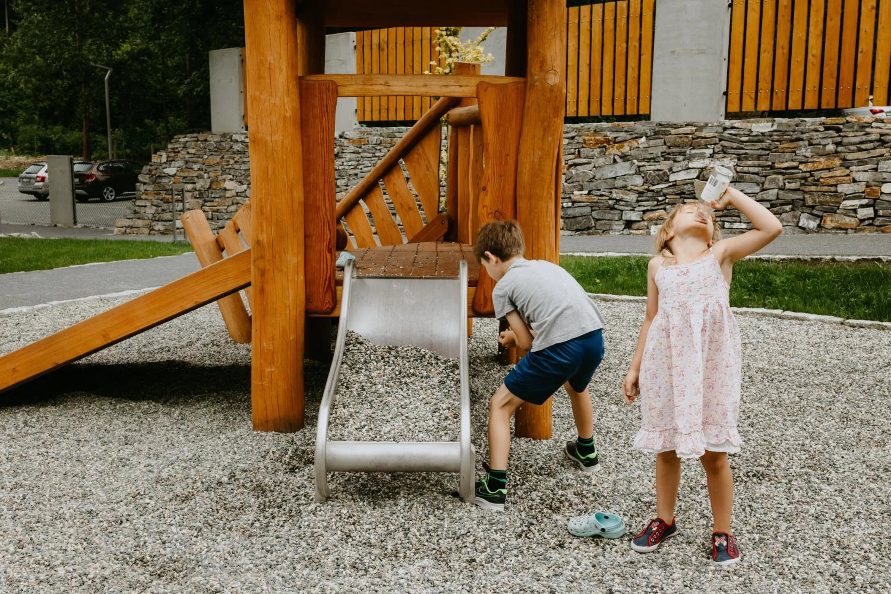 Children play ground in VISLOW Resort