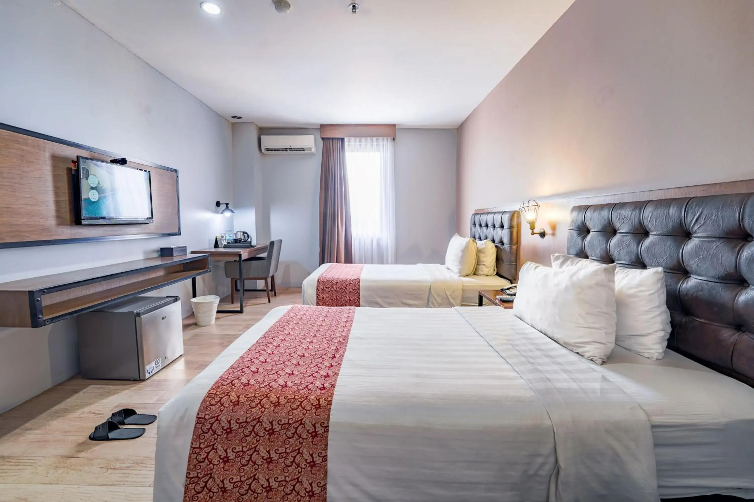 Bedroom, Bed in Grand Kangen Hotel Urip Sumoharjo Bedroom, Bed in Grand Kangen Hotel Urip Sumoharjo