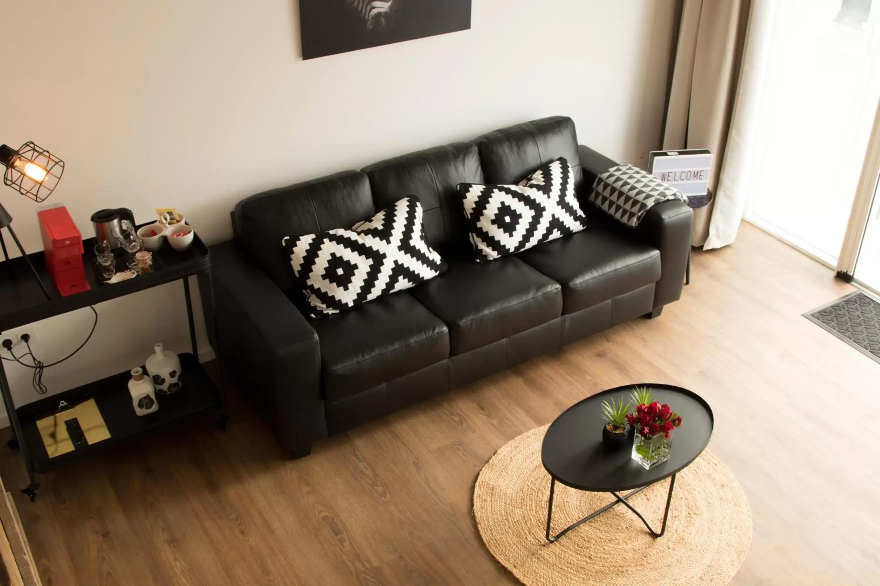 Living room in BnB Purmerland