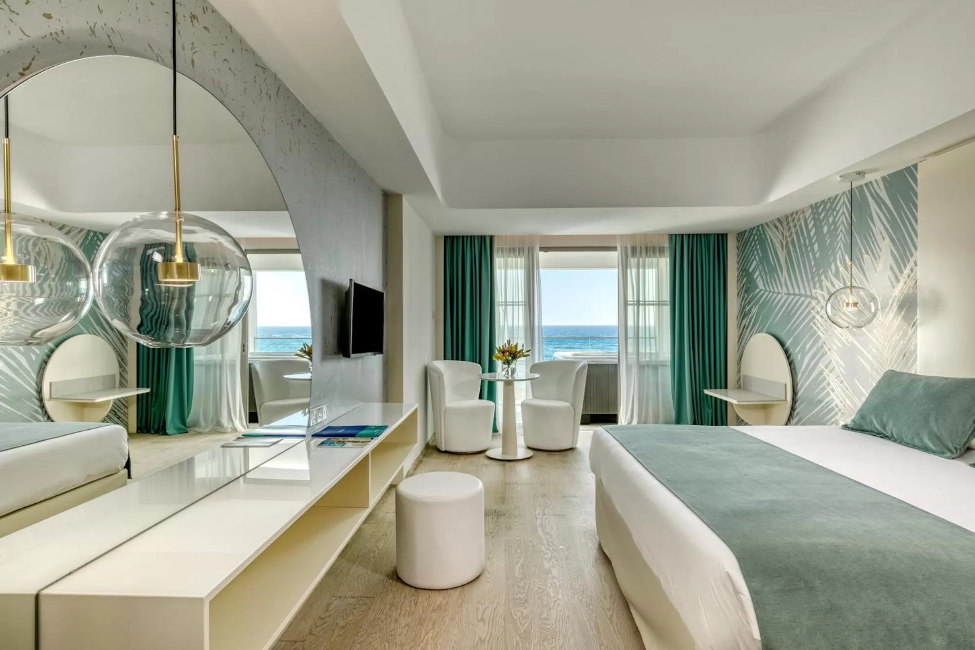 Bedroom, Bed in Ivi Mare - Designed for Adults by Louis Hotels