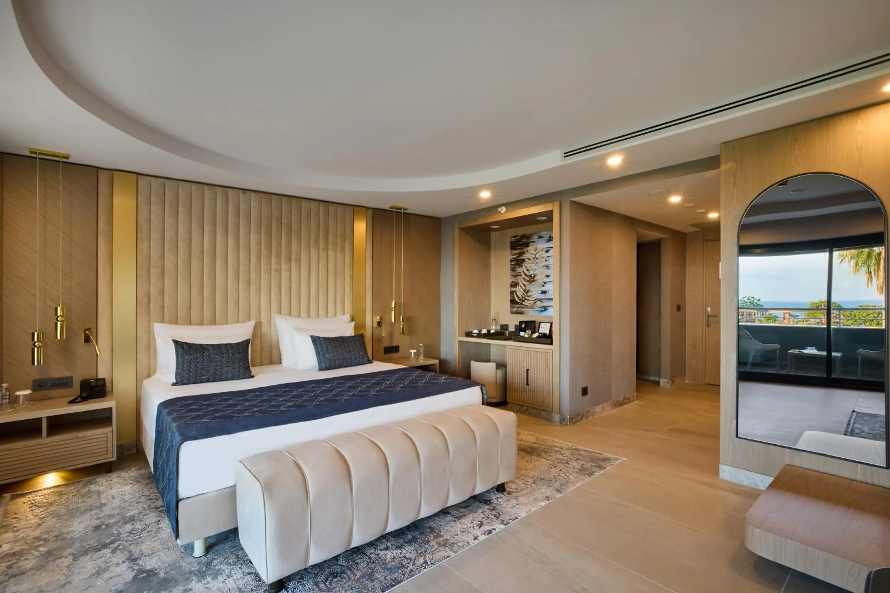 Bedroom, Bed in Royal Diwa Tekirova Resort
