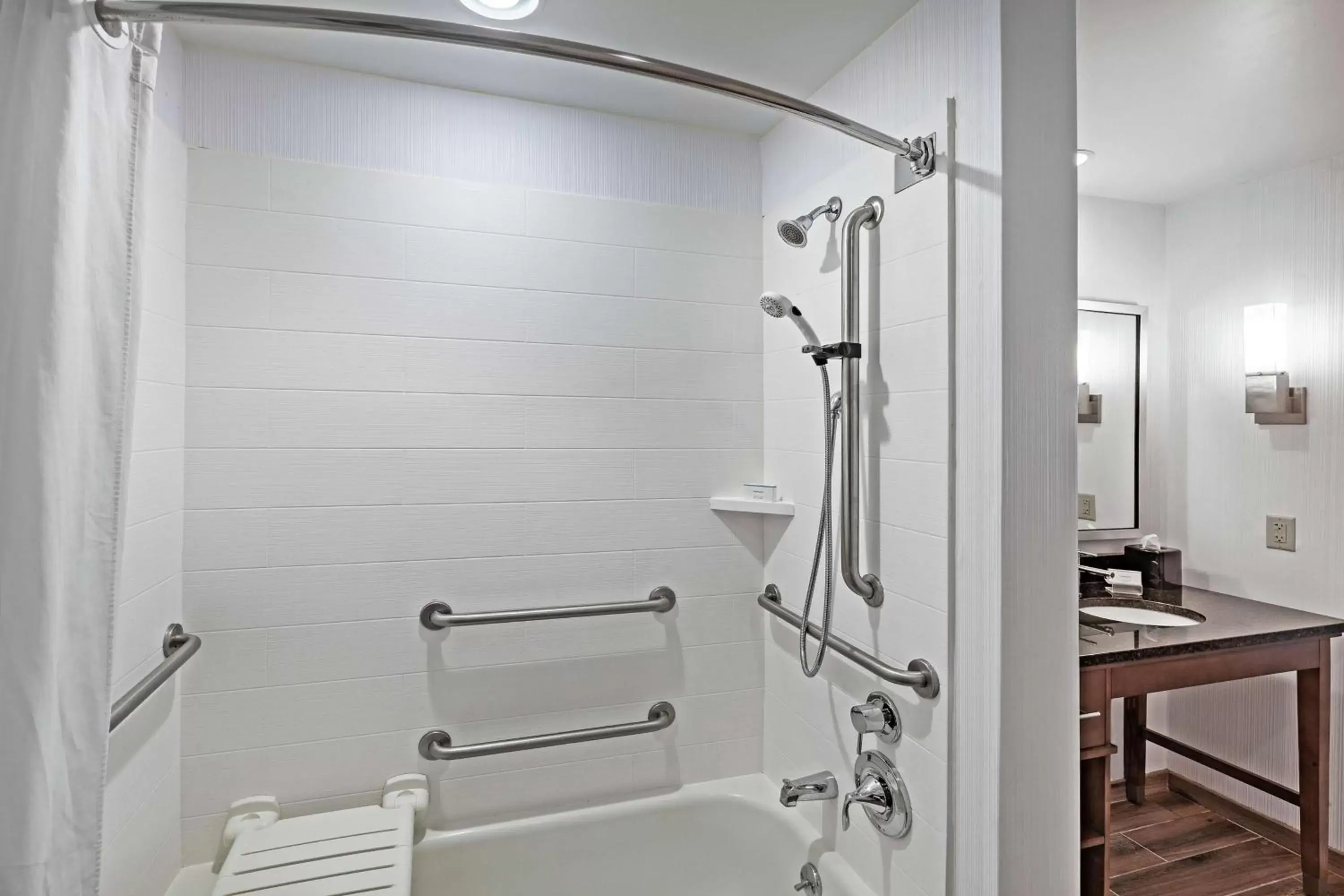 Bathroom in Homewood Suites by Hilton Greensboro
