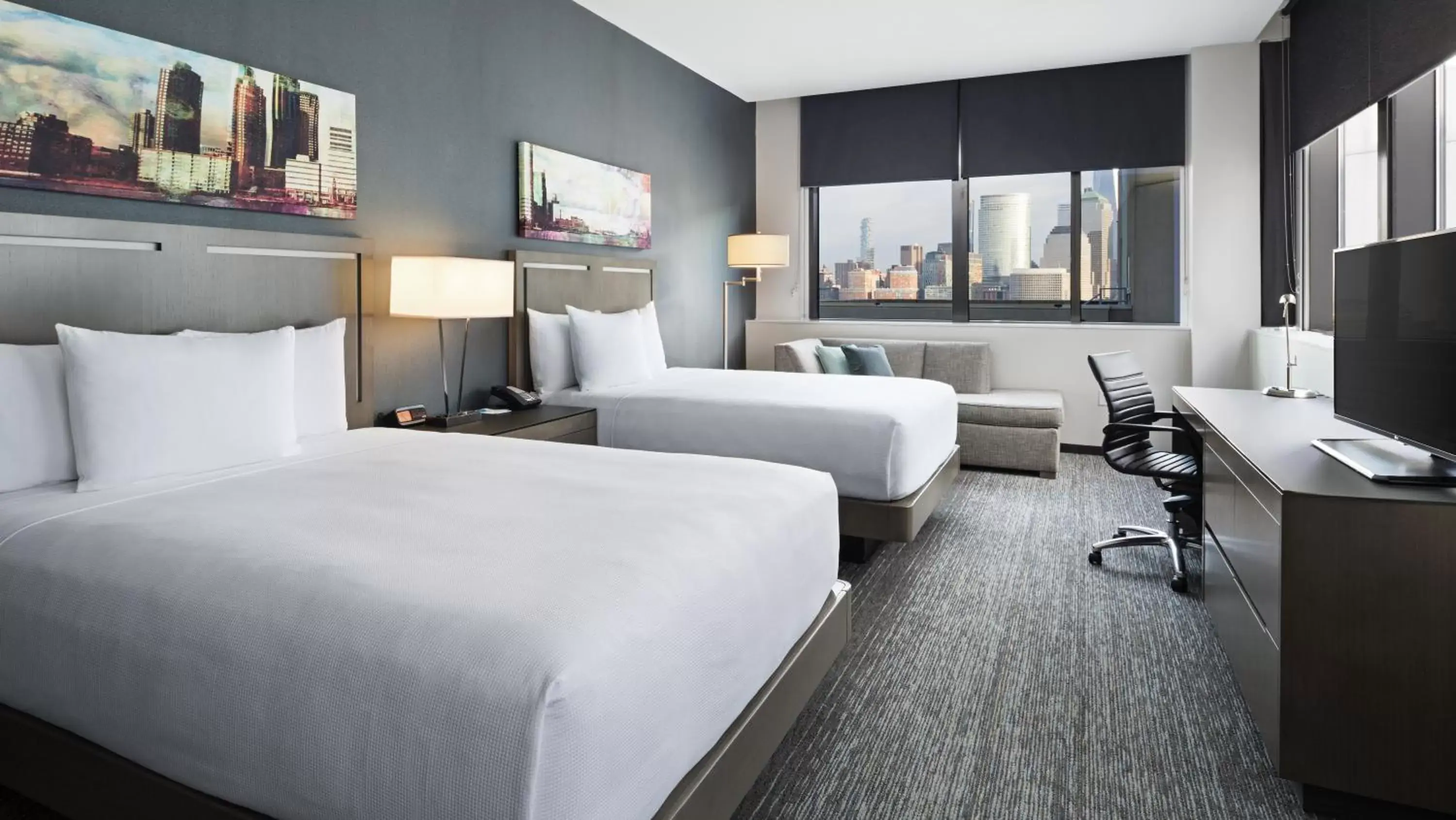 Queen Room with Two Queen Beds in Hyatt House Jersey City