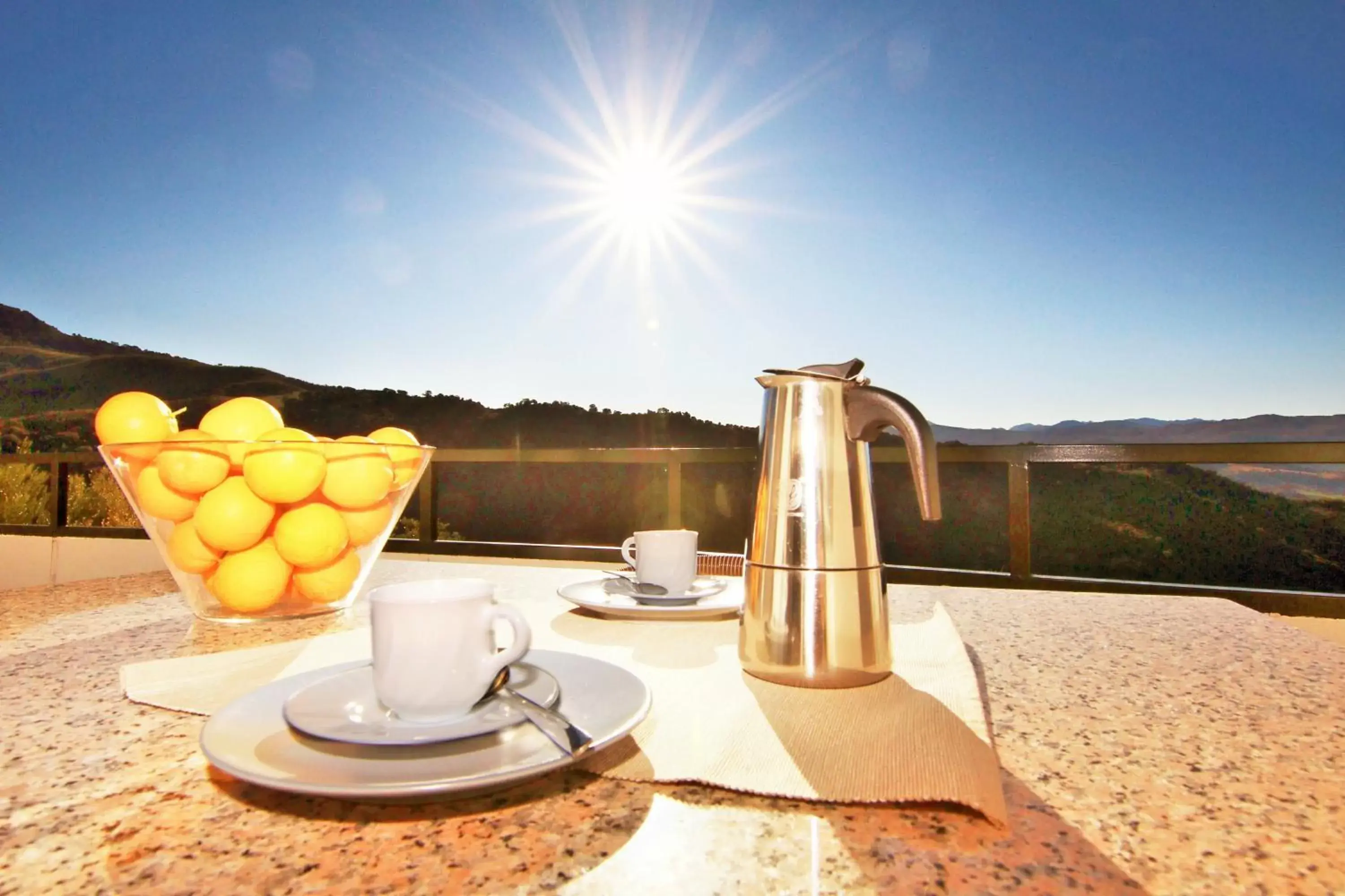 Balcony/Terrace in Casas Rurales Los Algarrobales