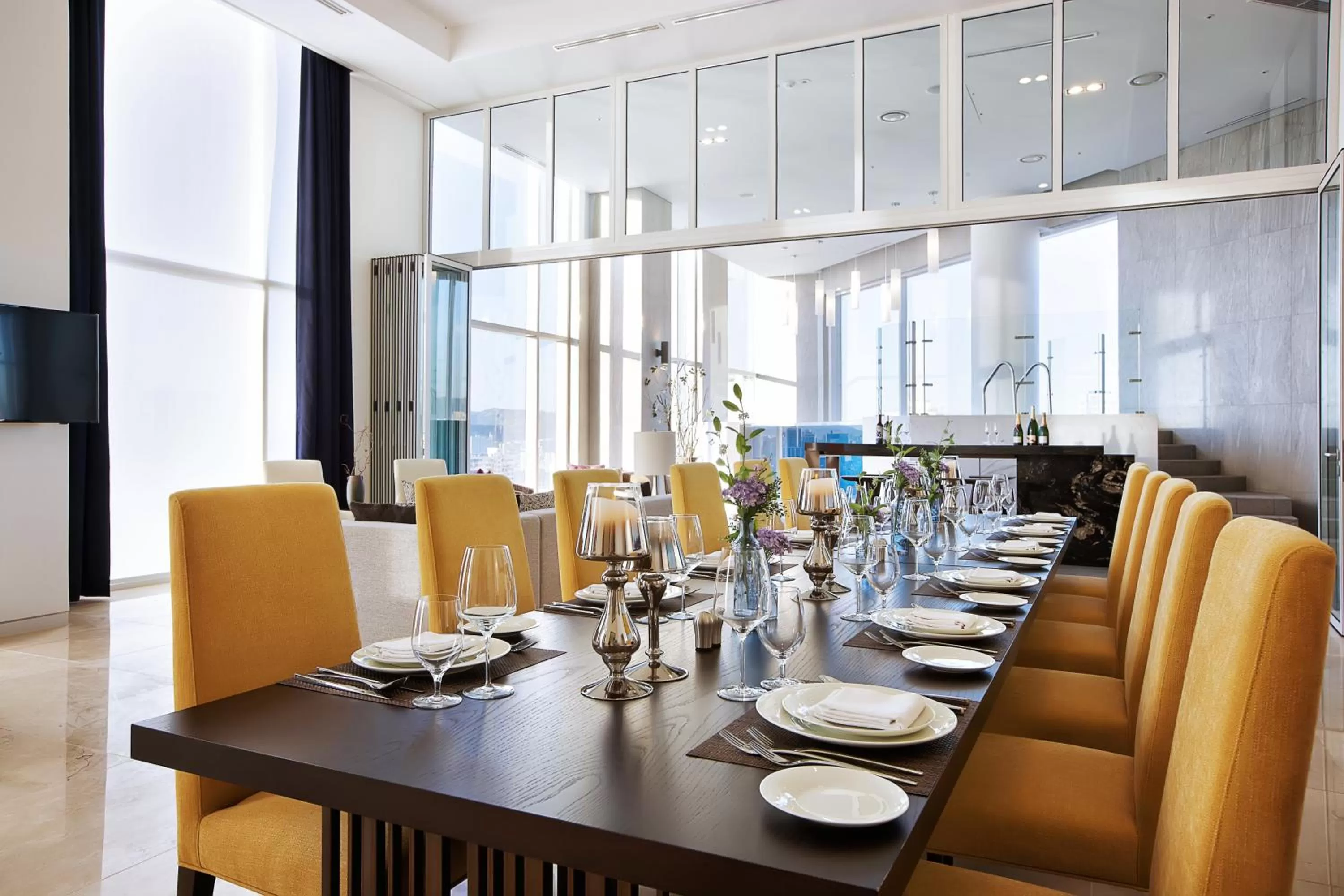 Living room in Hotel Entra Gangnam