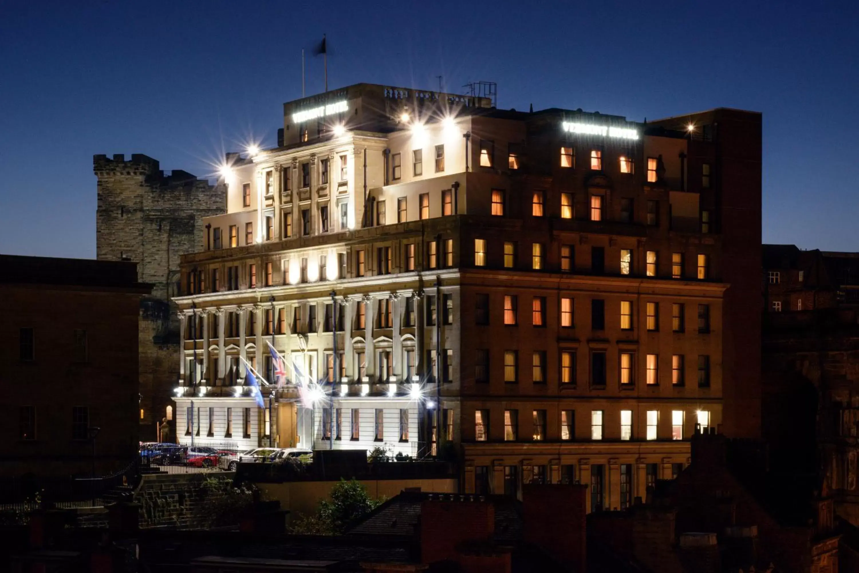 Bird's eye view, Property Building in The Vermont Hotel & Vermont Aparthotel