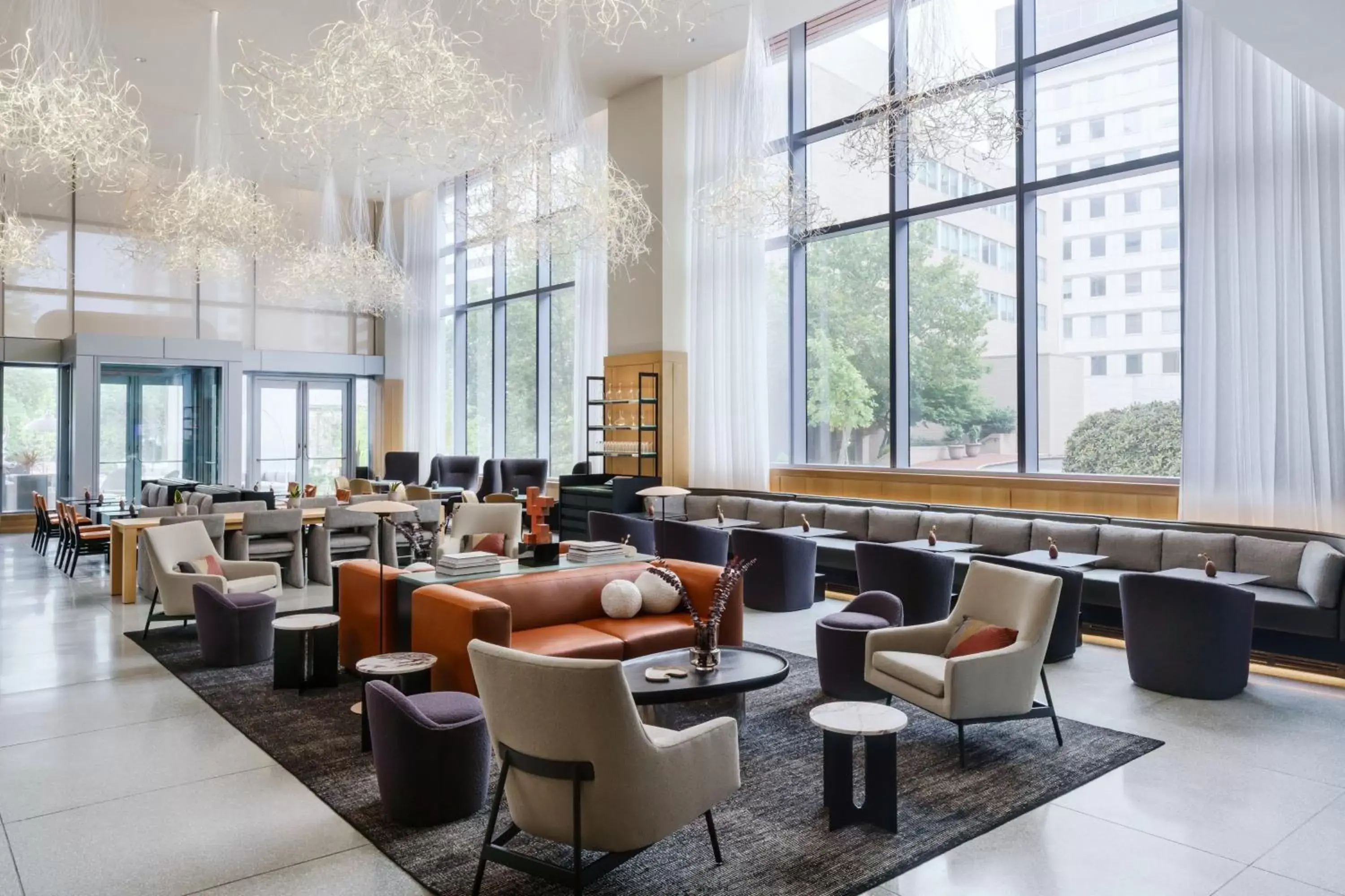 Lobby or reception, Lounge/Bar in AC Hotel by Marriott Bethesda Downtown