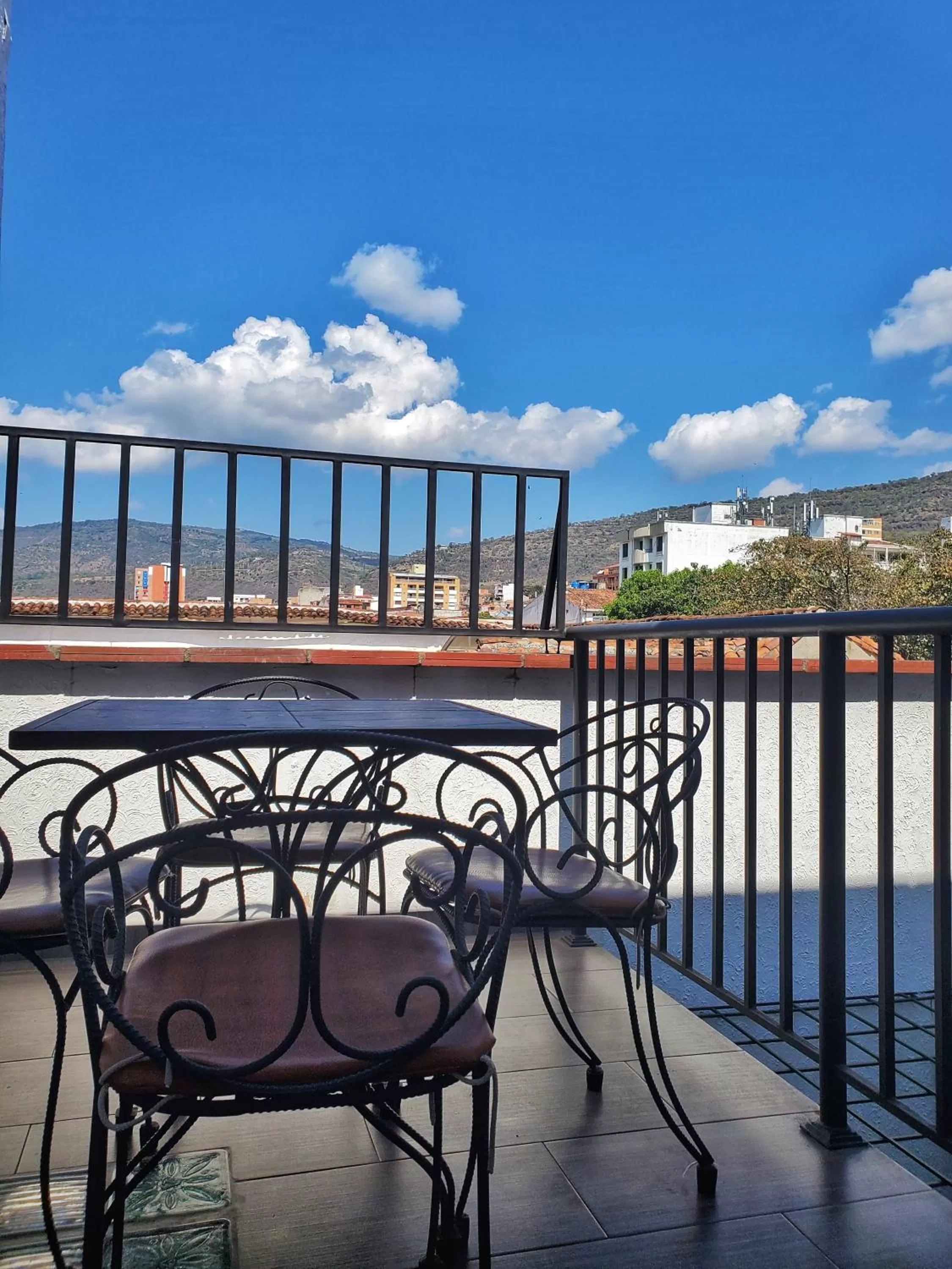 Balcony/Terrace in Sam'S VIP Hostel San Gil