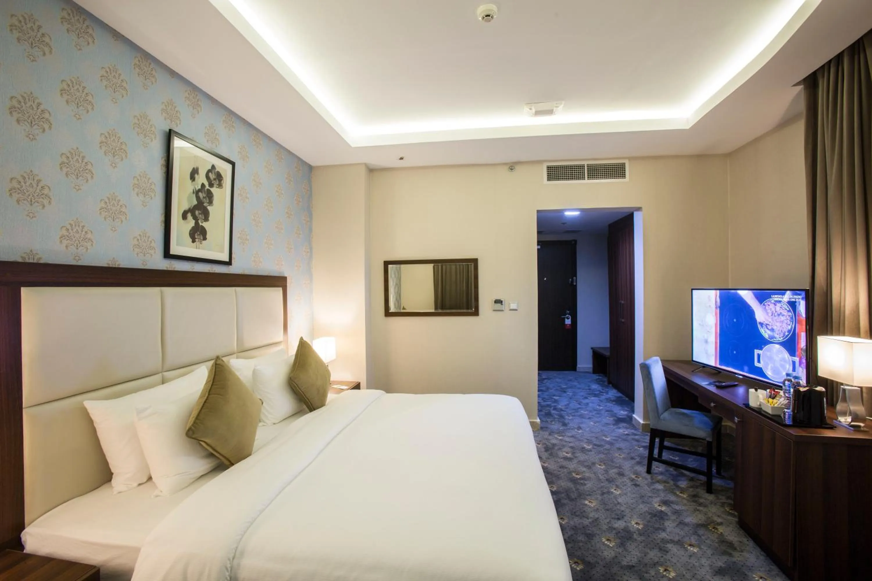 Bedroom, Bed in The Town Hotel Doha