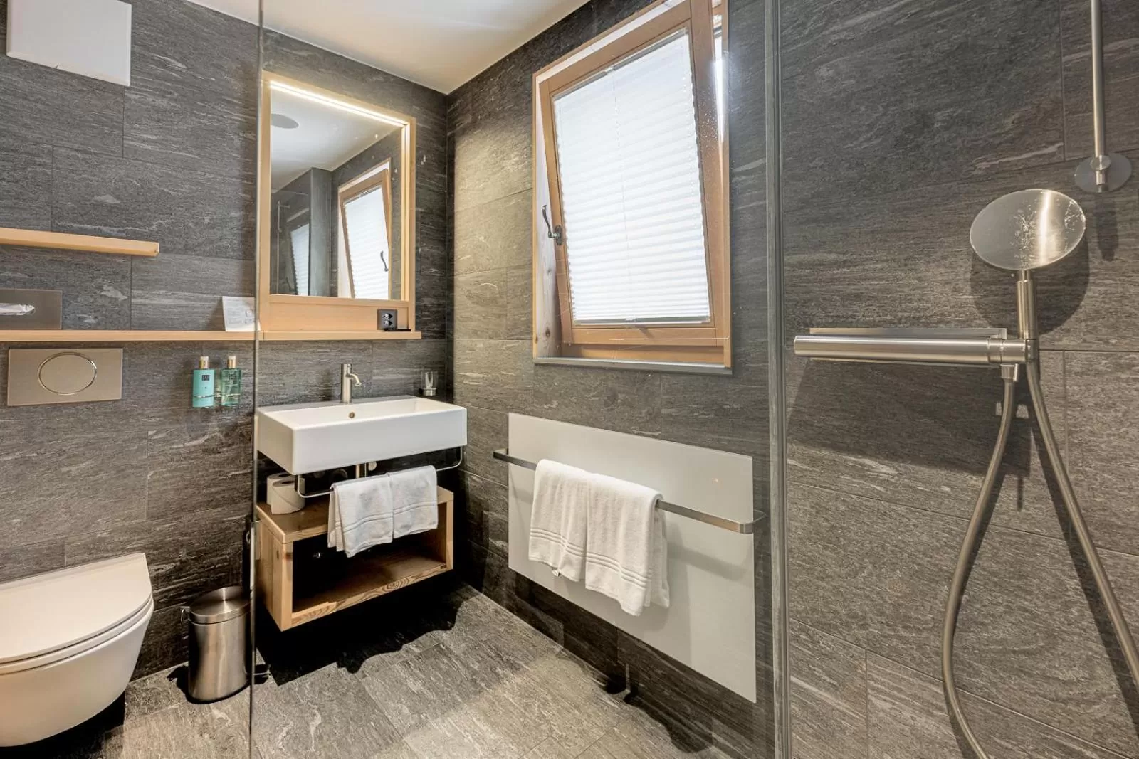 Toilet in Hotel Sarain Active Mountain Resort