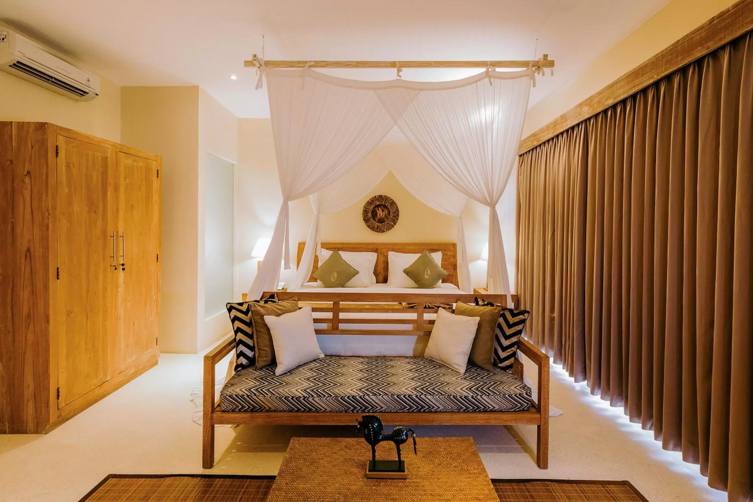 Bedroom, Bed in La Berceuse Resort and Villa Nusa Dua by Taritiya Collection