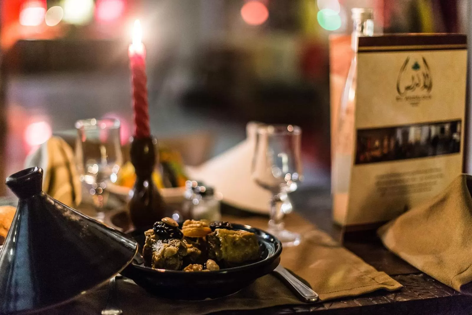 Food and drinks in El Andalous Lounge & Spa Hotel