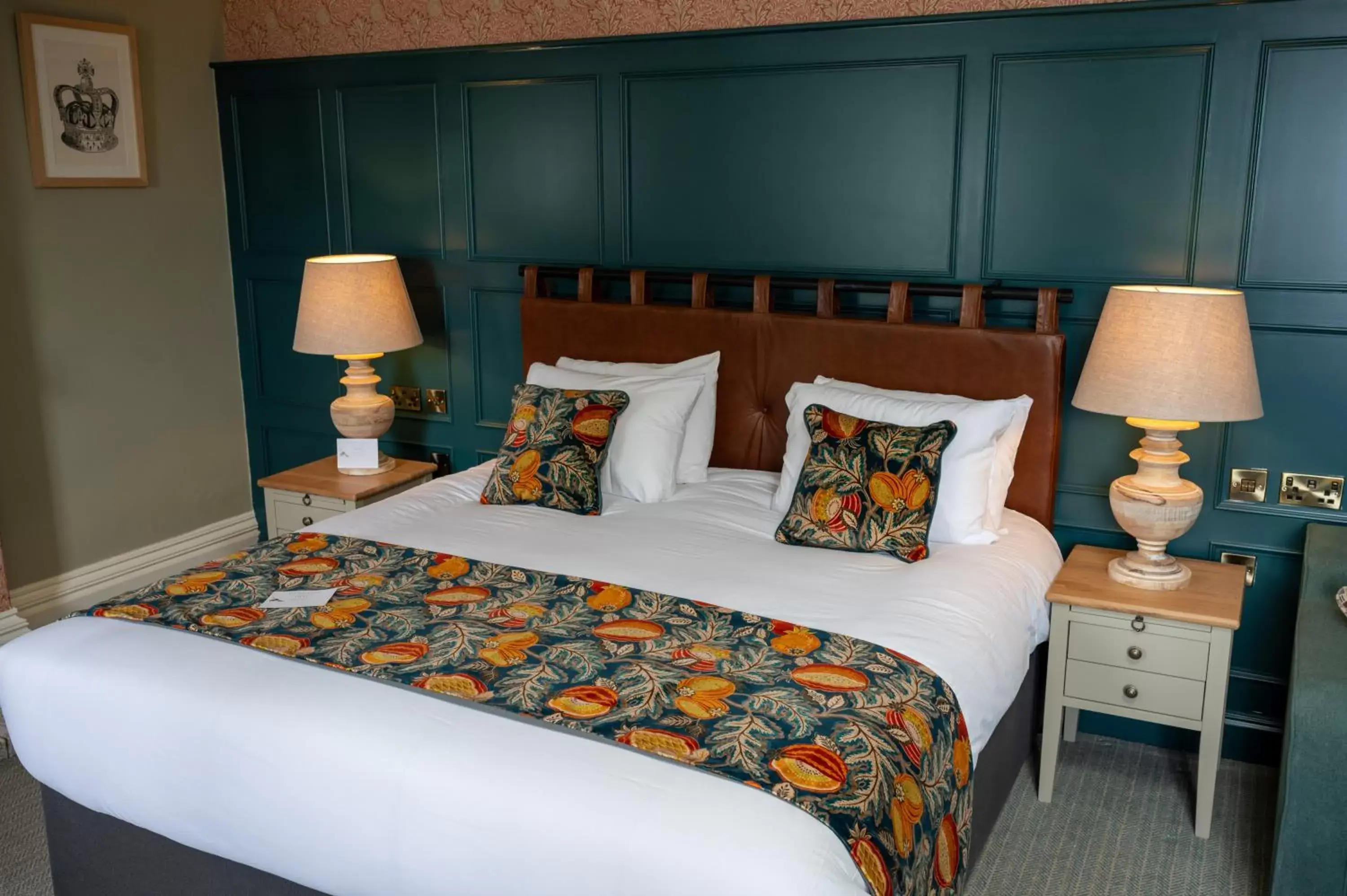 Bed in The Royal Inn by Chef & Brewer Collection