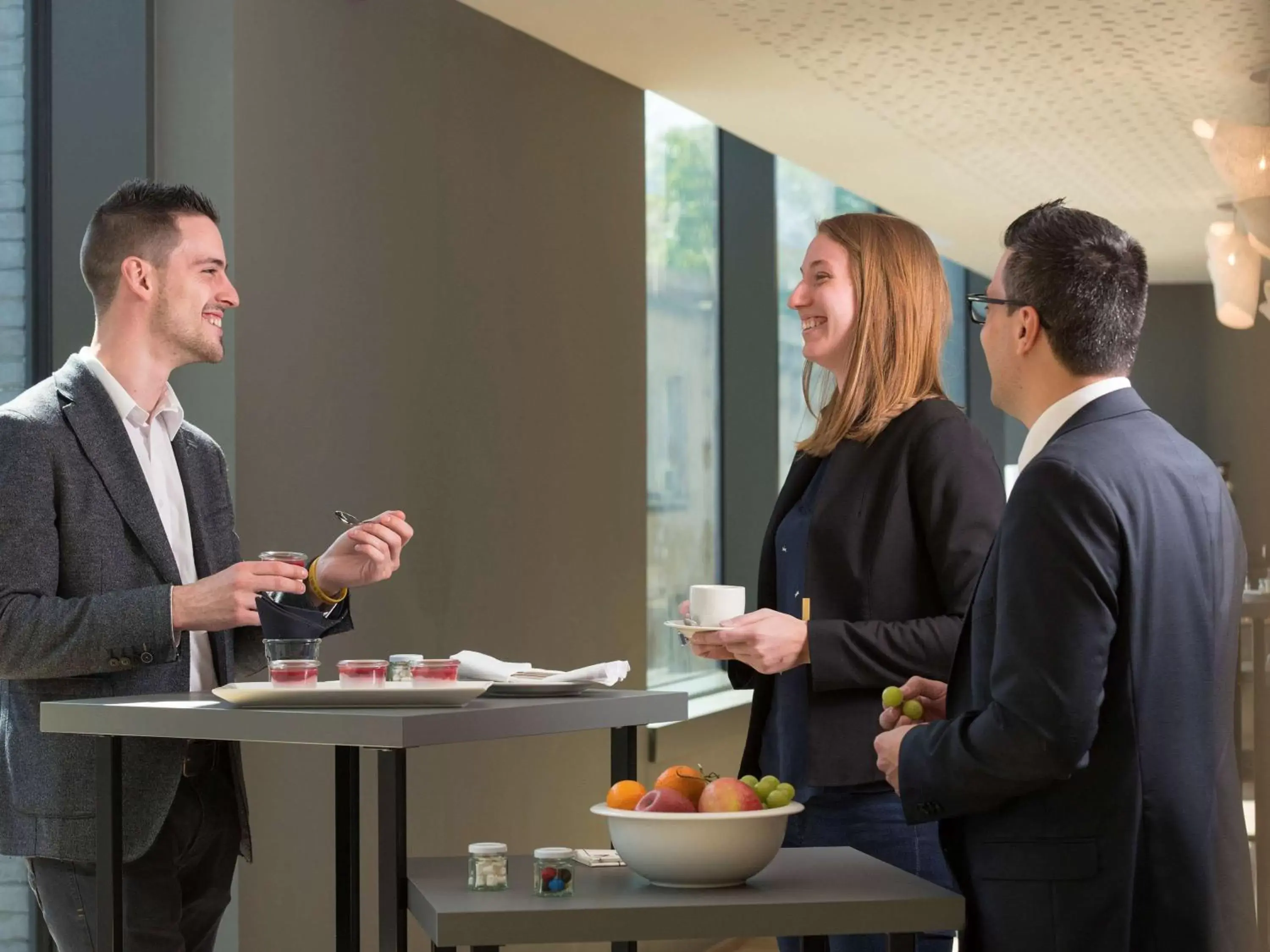 On site, Guests in Novotel Charleroi Centre