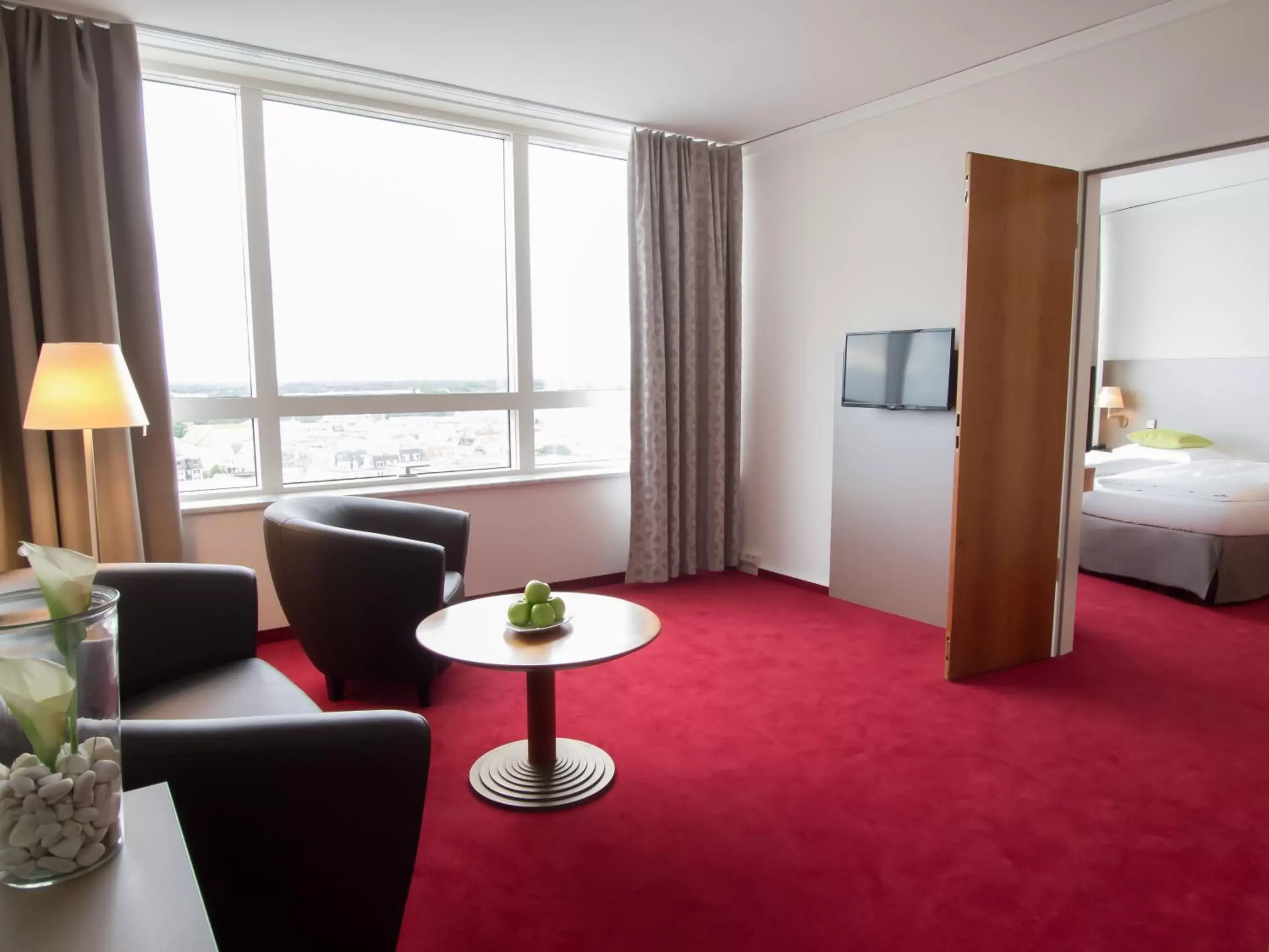 Living room, Seating Area in Lindner Hotel Cottbus