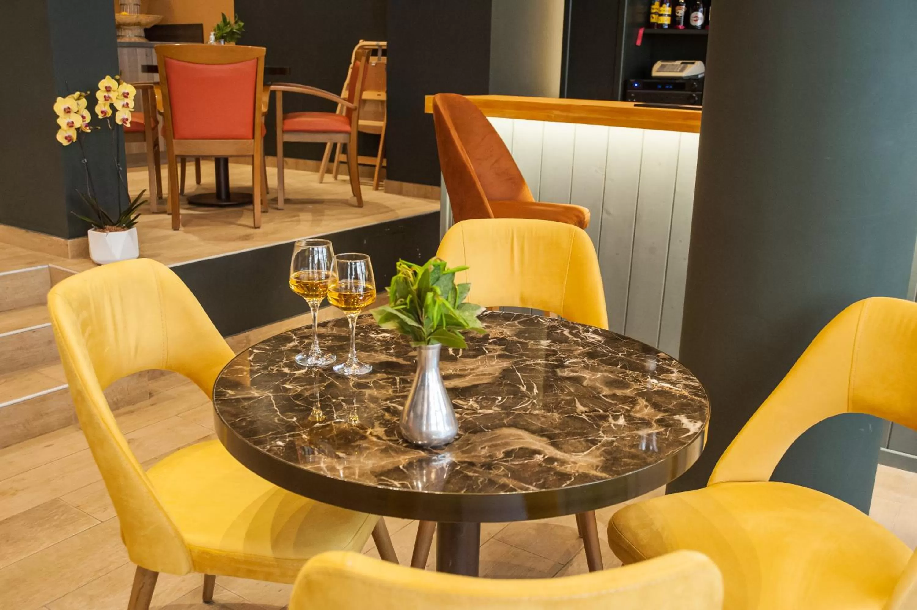 Dining area in Parnassos Delphi Hotel