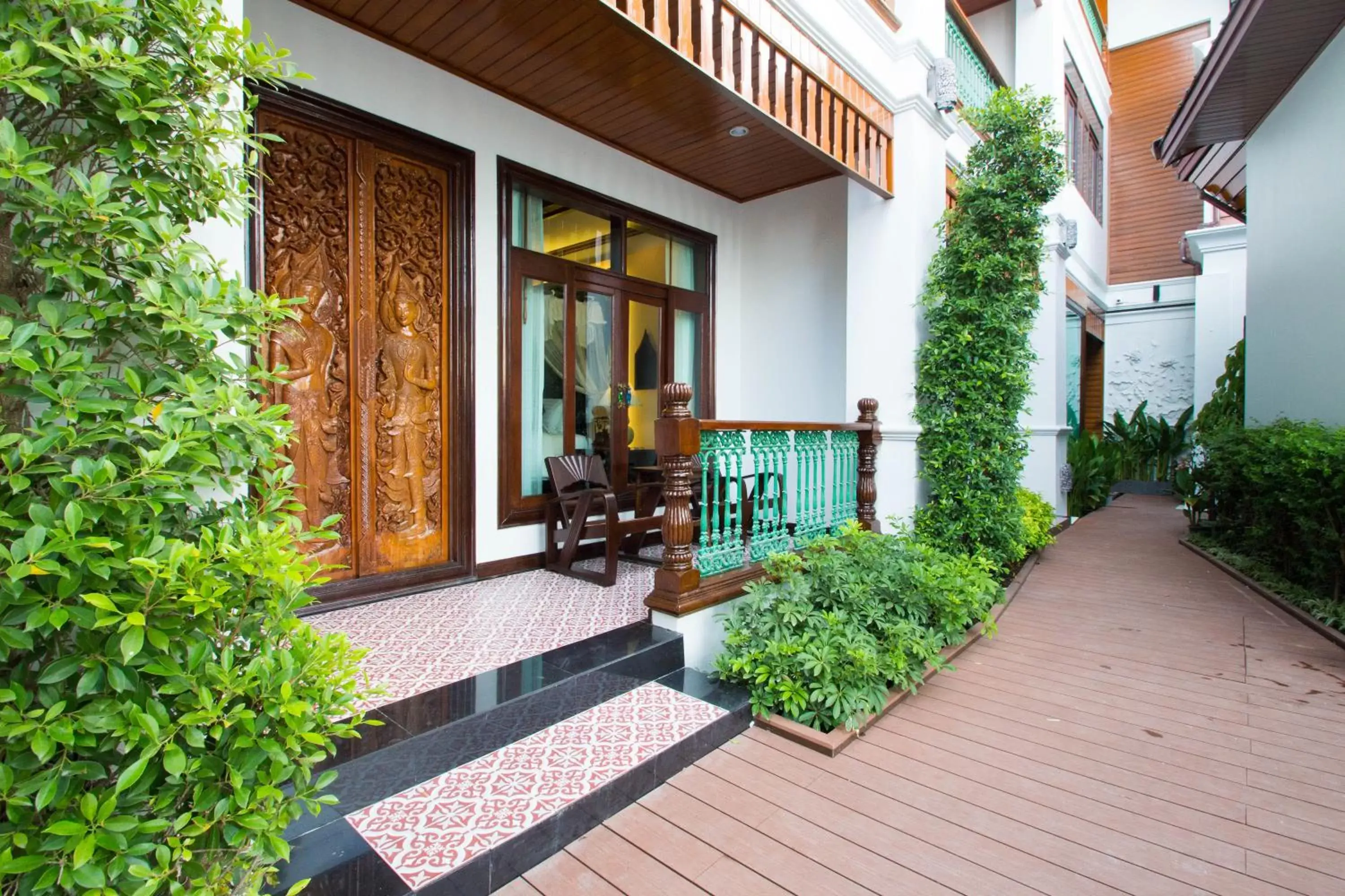 Balcony/Terrace, Patio/Outdoor Area in Villa Sirilanna Hotel