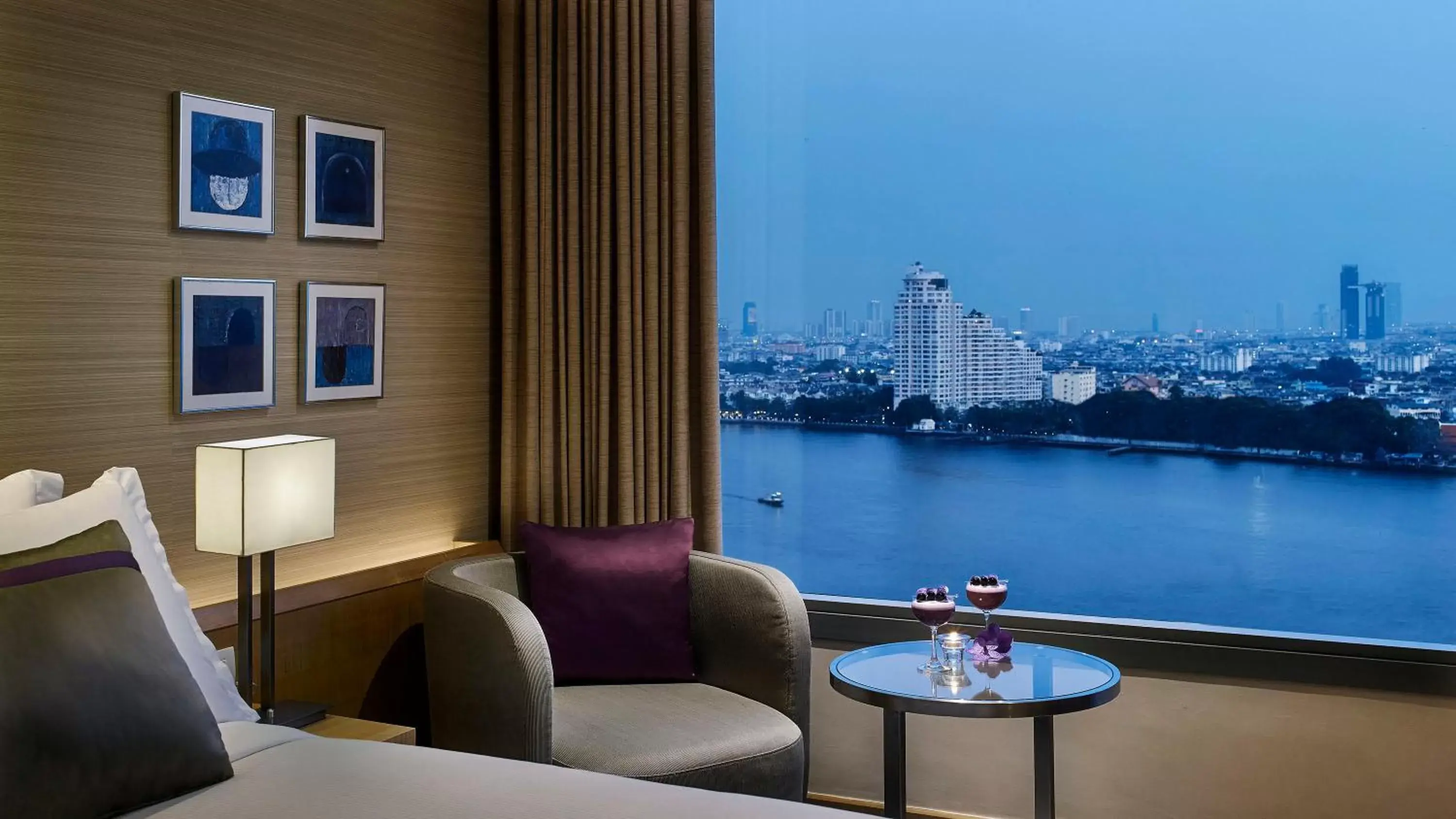 River view in Avani Plus Riverside Bangkok Hotel
